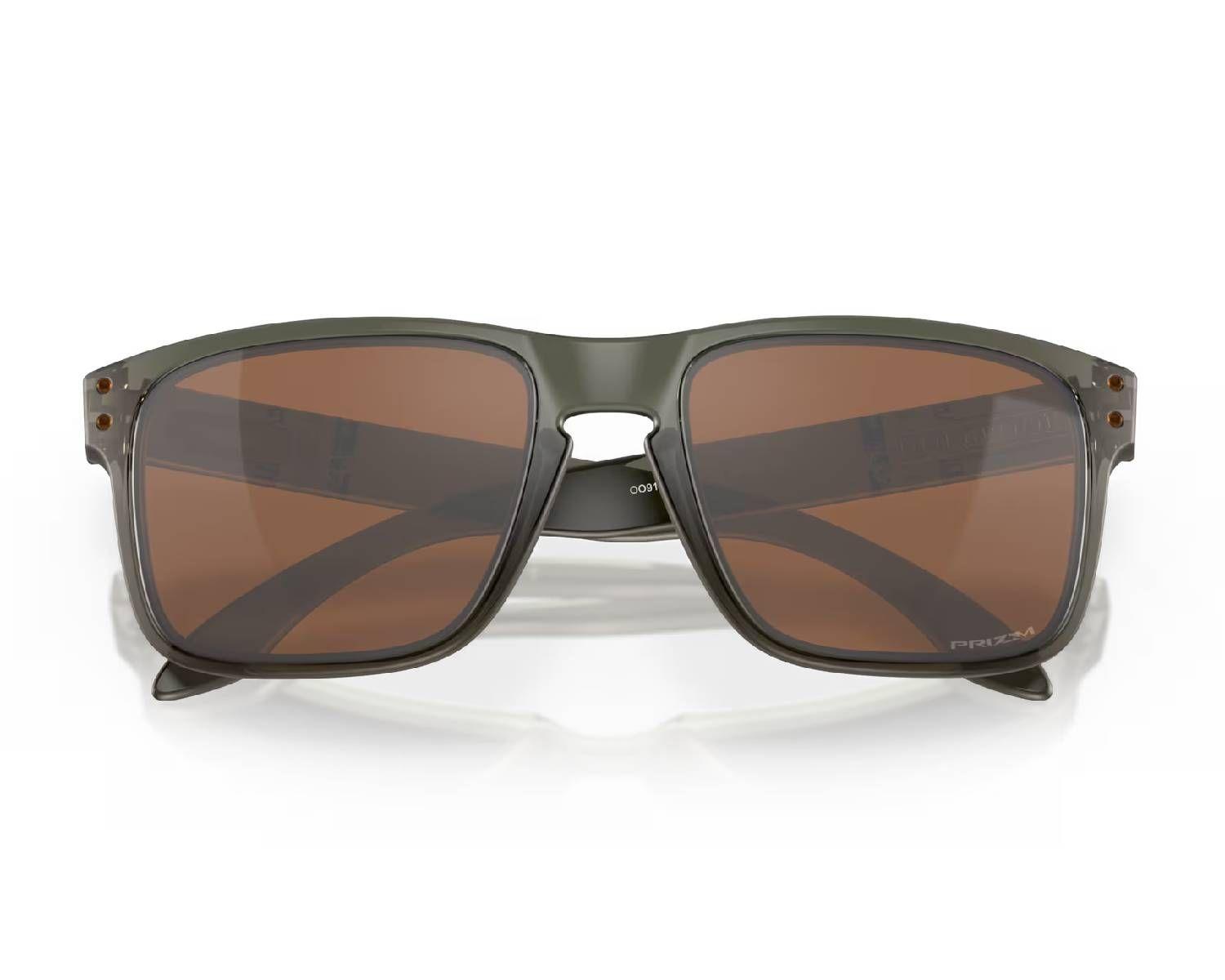 Lentes de Sol Oakley Holbrook Matte Olive Tungsten Polarizado-4