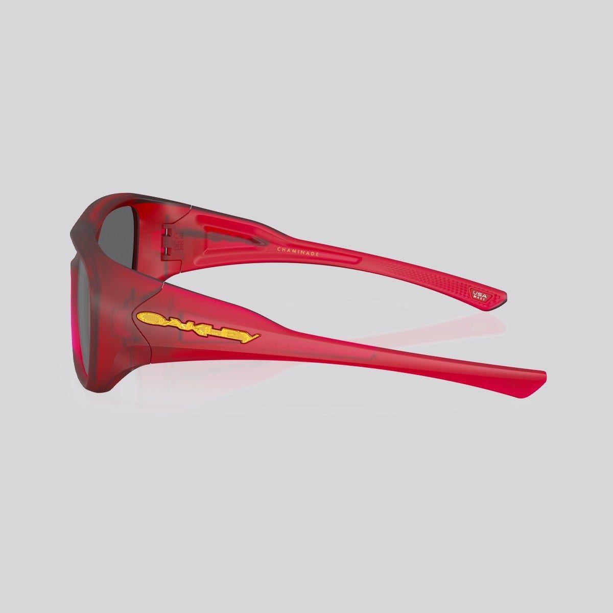 Lentes de Sol Oakley Chaminade Matte Transparent Red-2