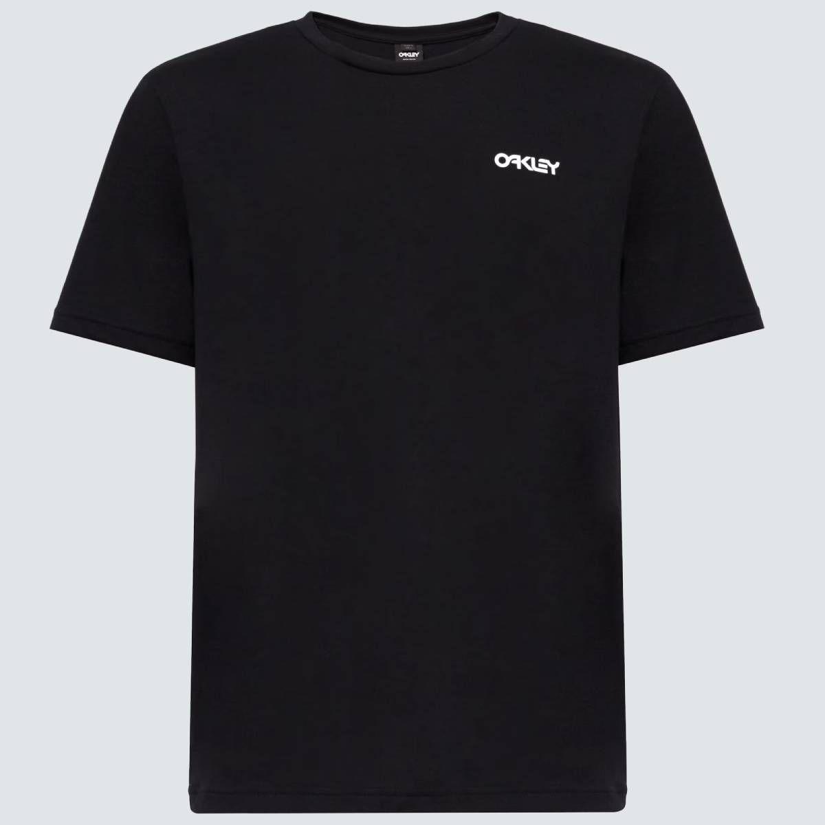 Polera Oakley Marble B1B Hombre Negro-3