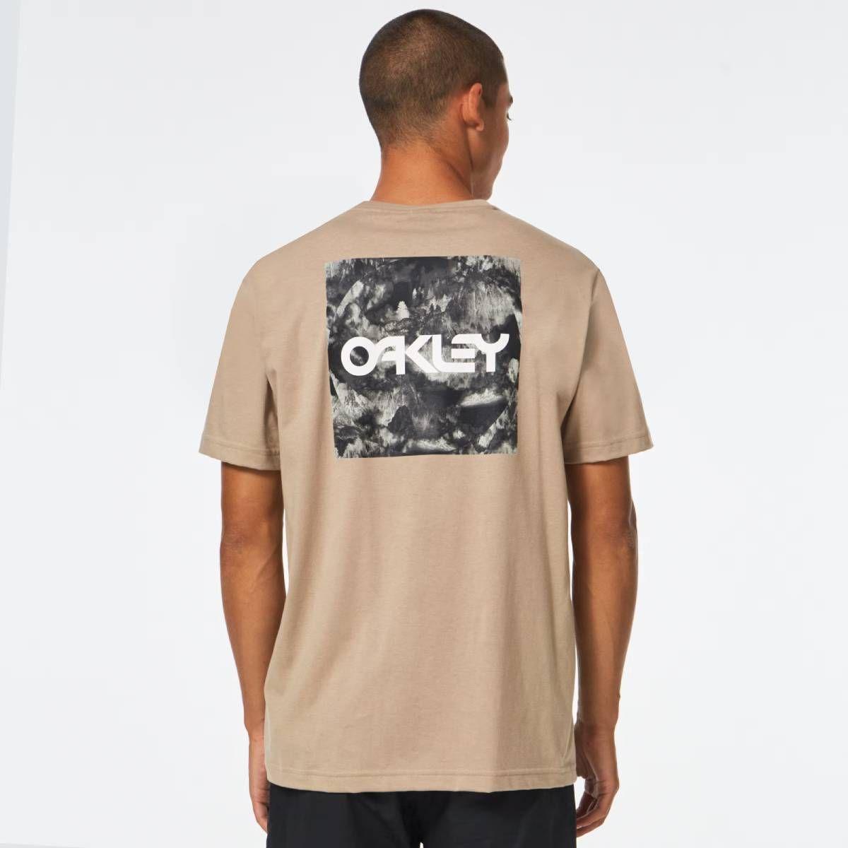 Polera Oakley Marble B1B Hombre Beige-1