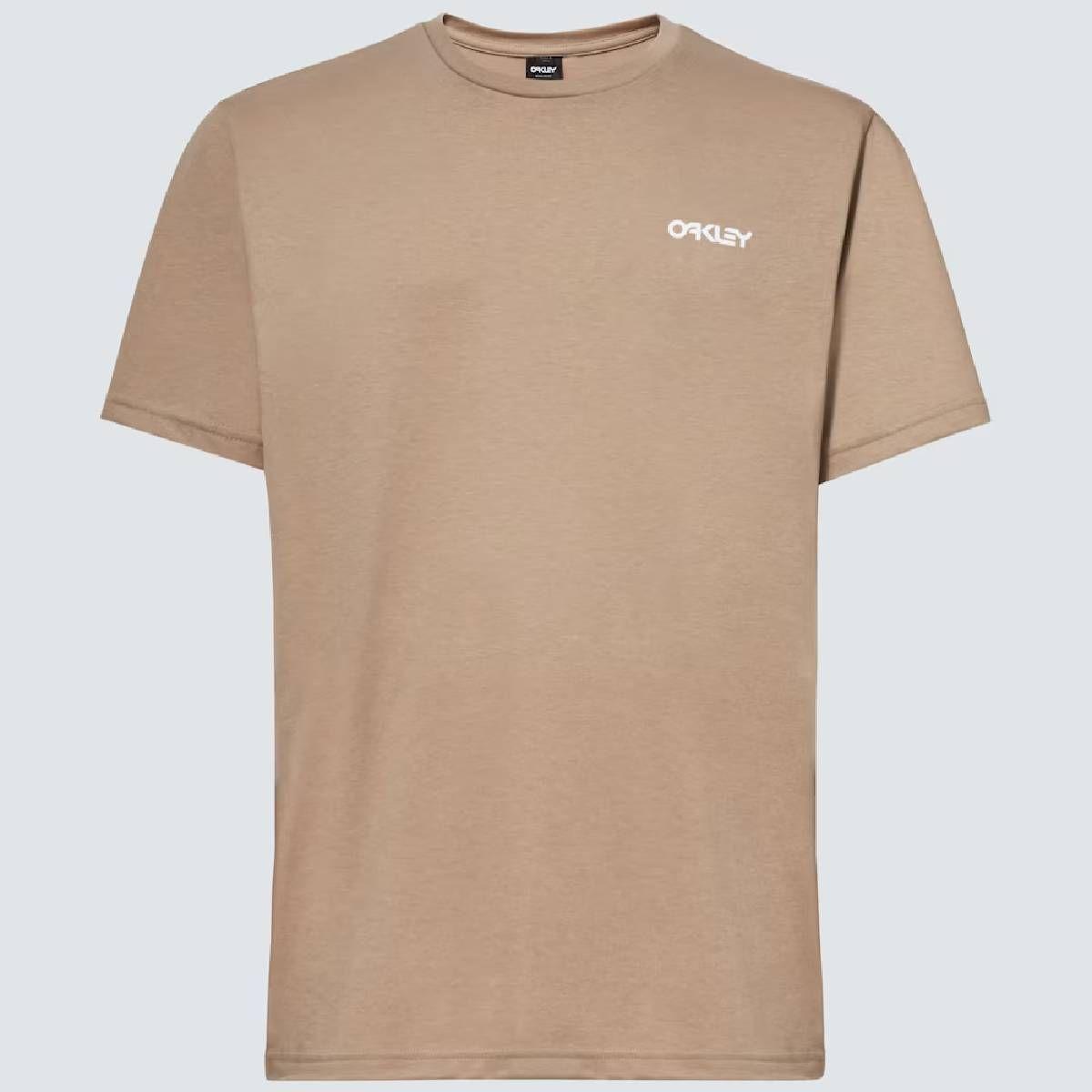 Polera Oakley Marble B1B Hombre Beige-3