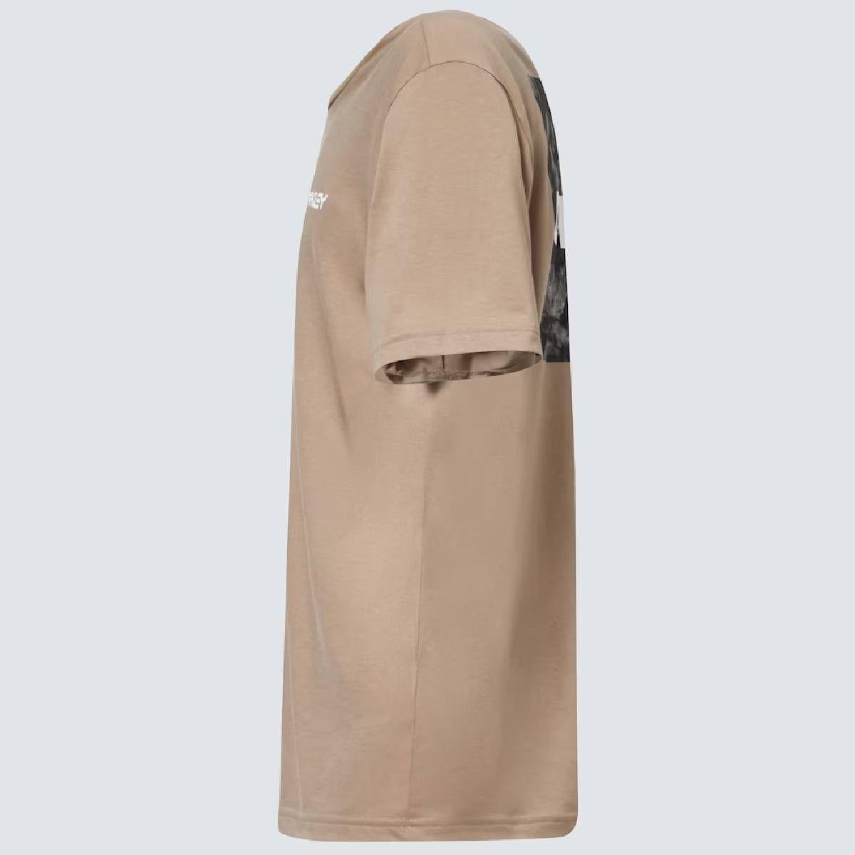 Polera Oakley Marble B1B Hombre Beige-5