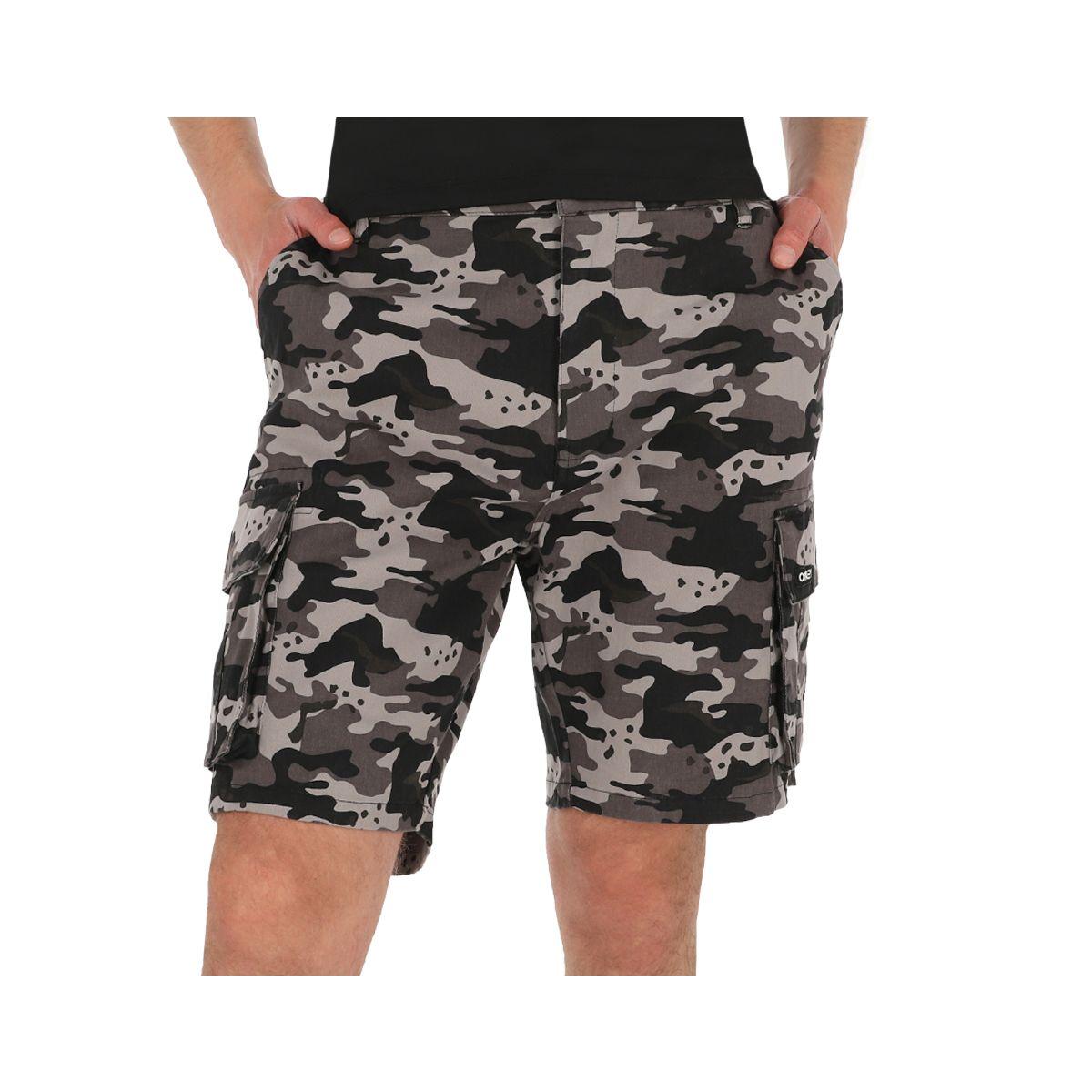 Shorts Oakley Walkshort Cargo Hombre Black Camo-0
