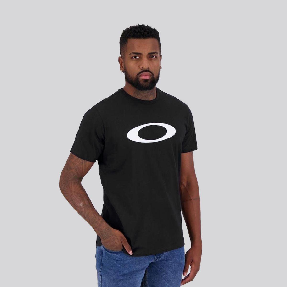 Polera Hombre O-Ellipse Oakley Blackout-1