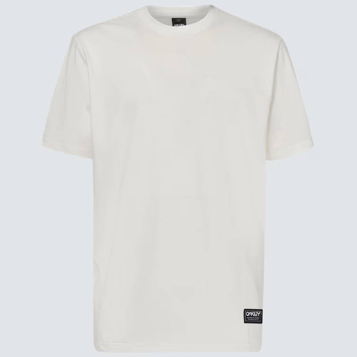 Polera Oakley Bobby B1B Patch Tee Hombre Blanco-4