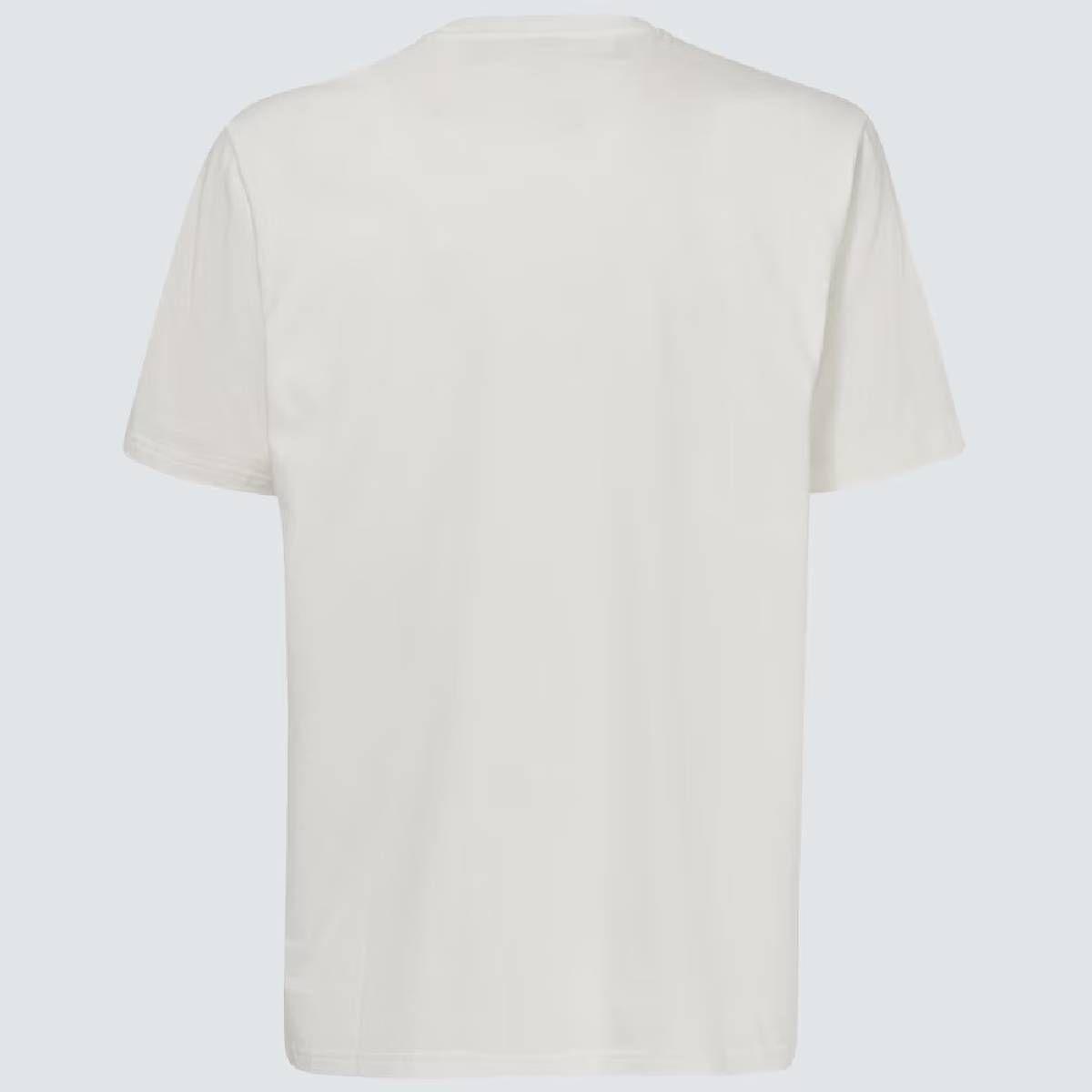 Polera Oakley Bobby B1B Patch Tee Hombre Blanco-5