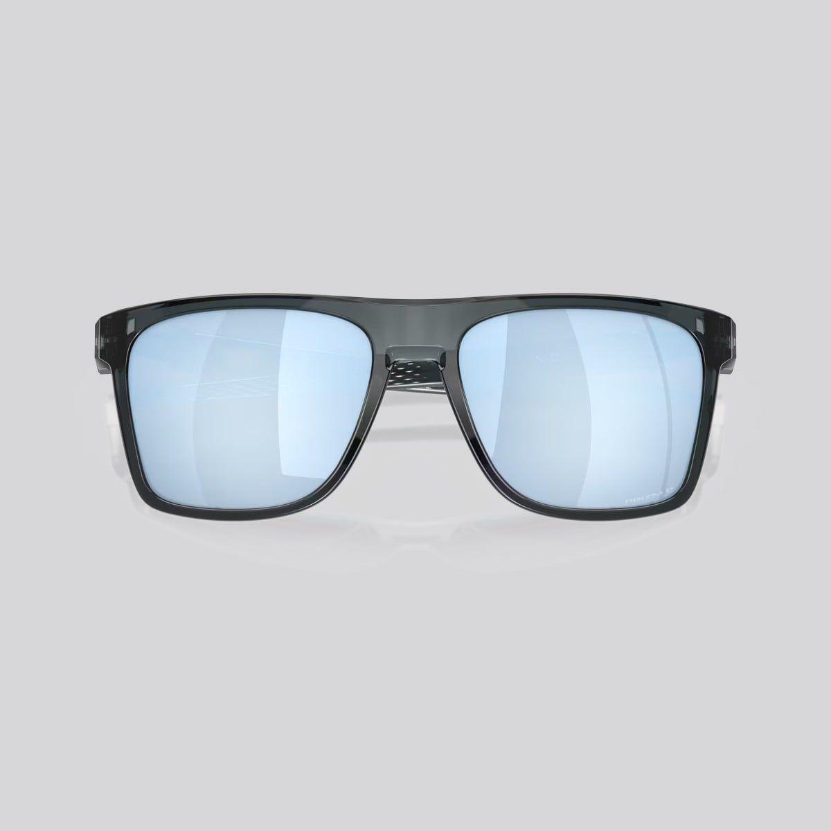 Lentes de Sol Oakley Leffingwell Crystal Black / Prizm Deep Water Polarizado-1