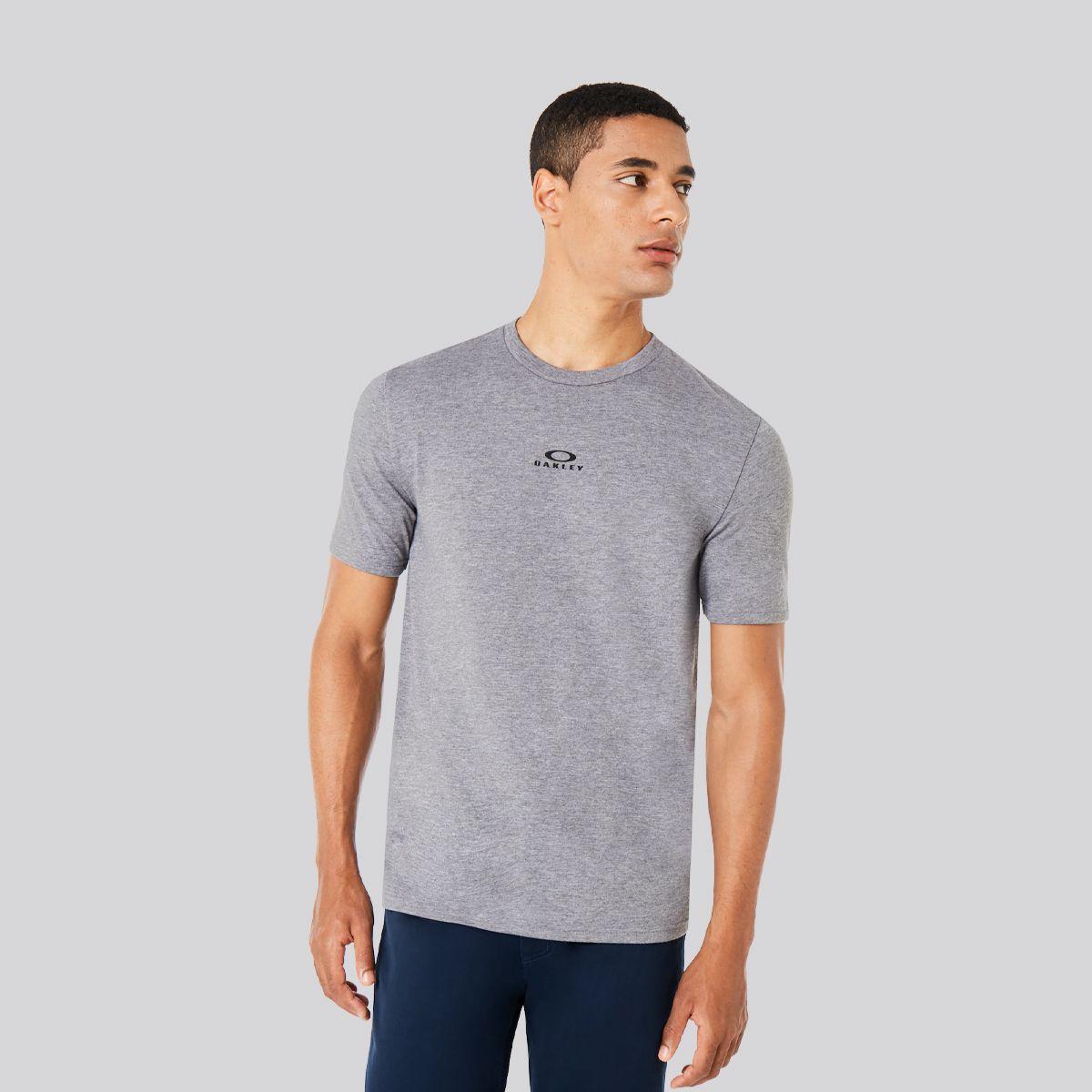Polera Hombre Bark New Oakley Athletic Heather Gray-0
