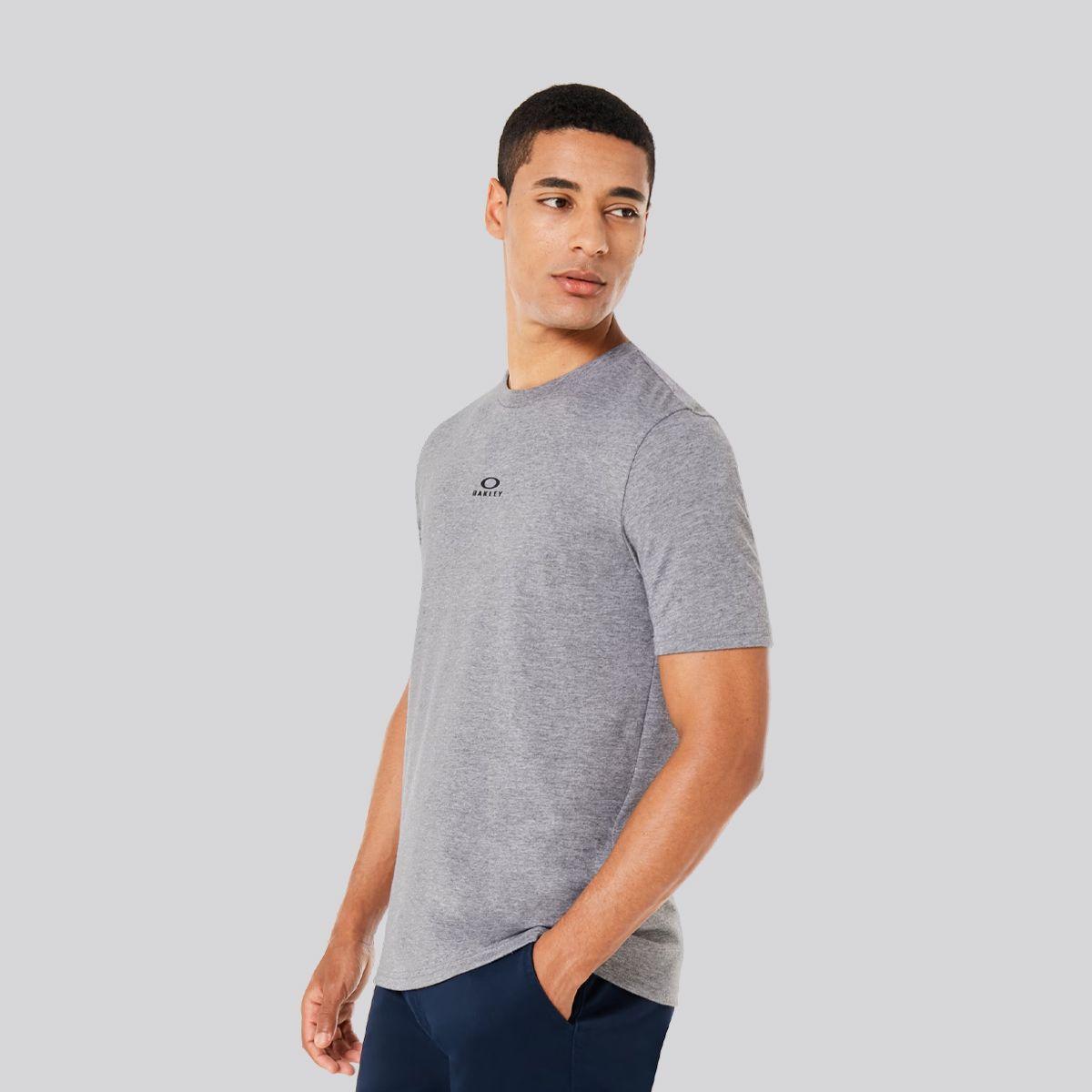 Polera Hombre Bark New Oakley Athletic Heather Gray-1