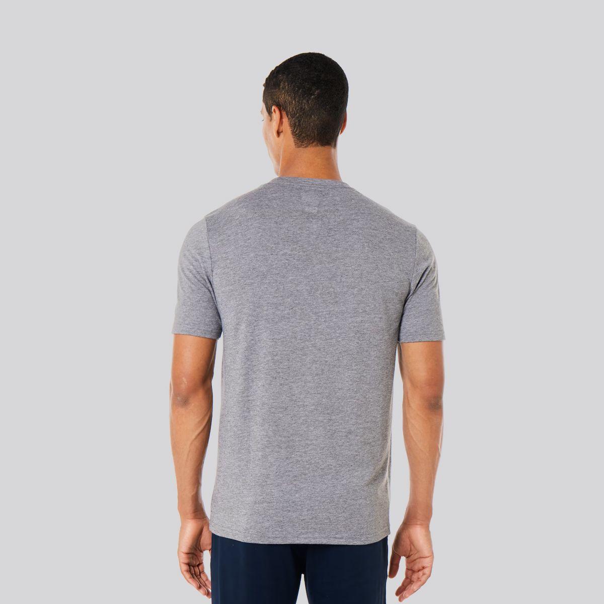 Polera Hombre Bark New Oakley Athletic Heather Gray-2