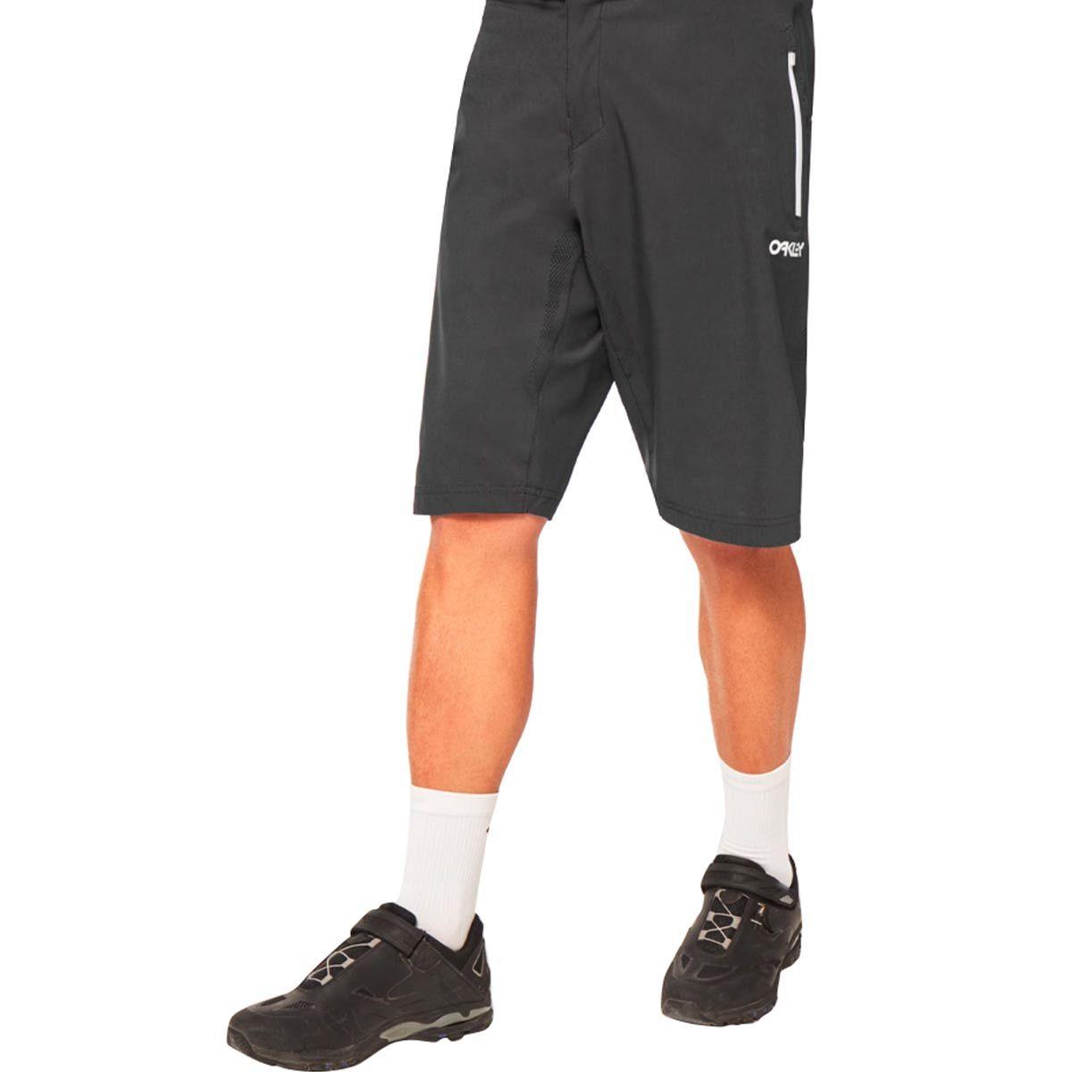 Short MTB Oakley Reduct Berm  Hombre Negro-0
