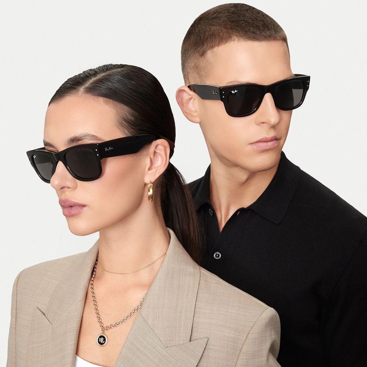Lentes de Sol Ray-Ban Mega Wayfarer Unisex Black-3