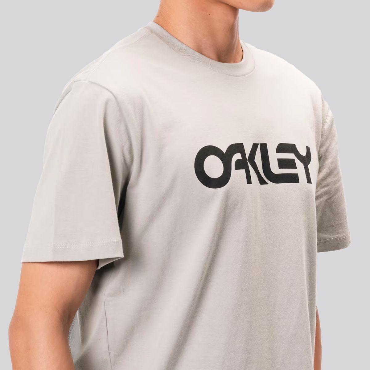 Polera Hombre Mark II SS Oakley Stone Grey-3