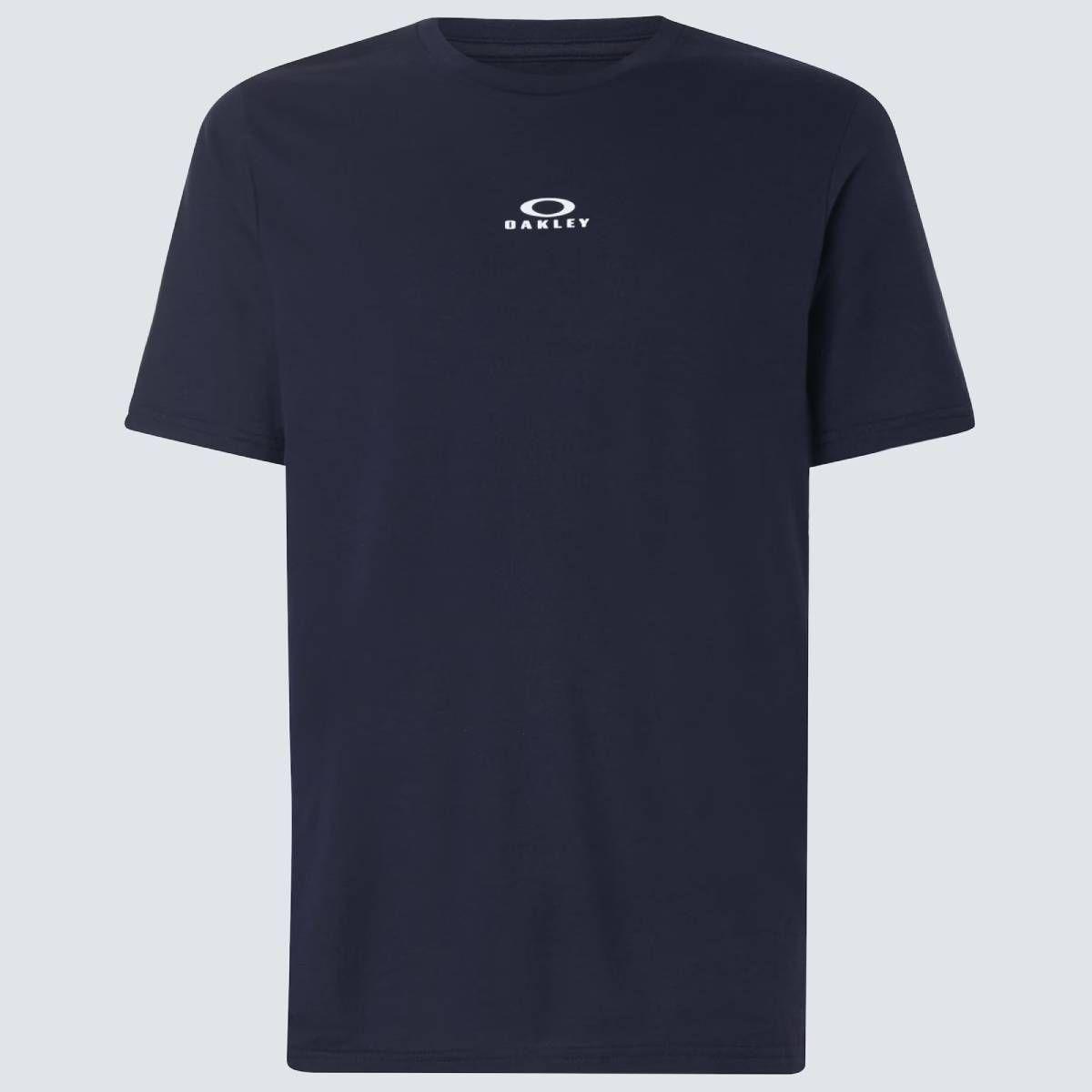 Polera Oakley Bark New Hombre Azul-3