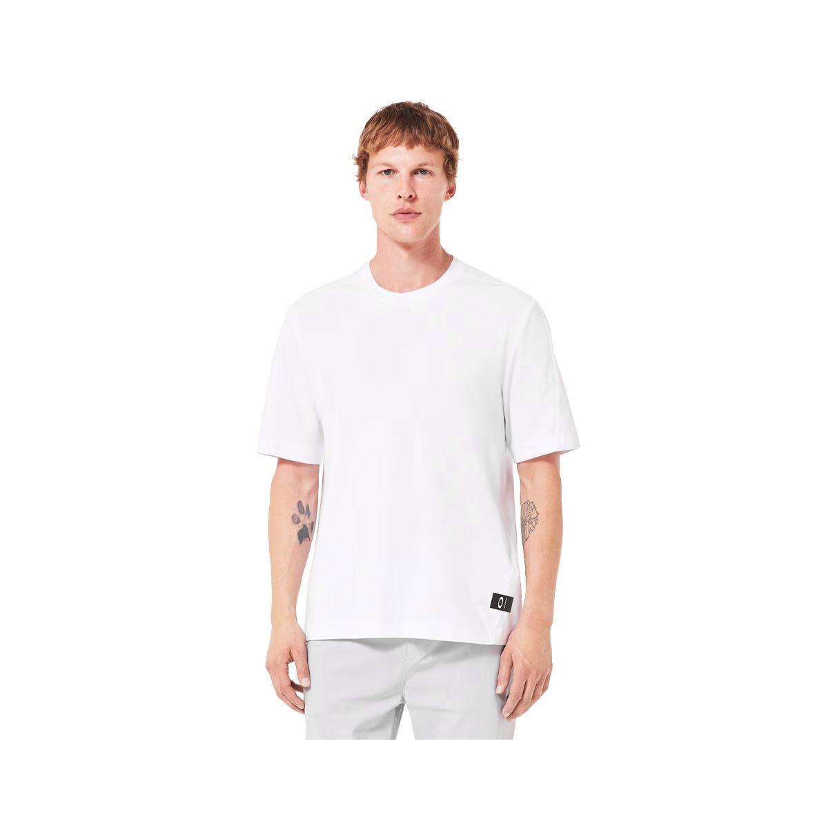 Polera Hombre All Day SS Oakley White-0
