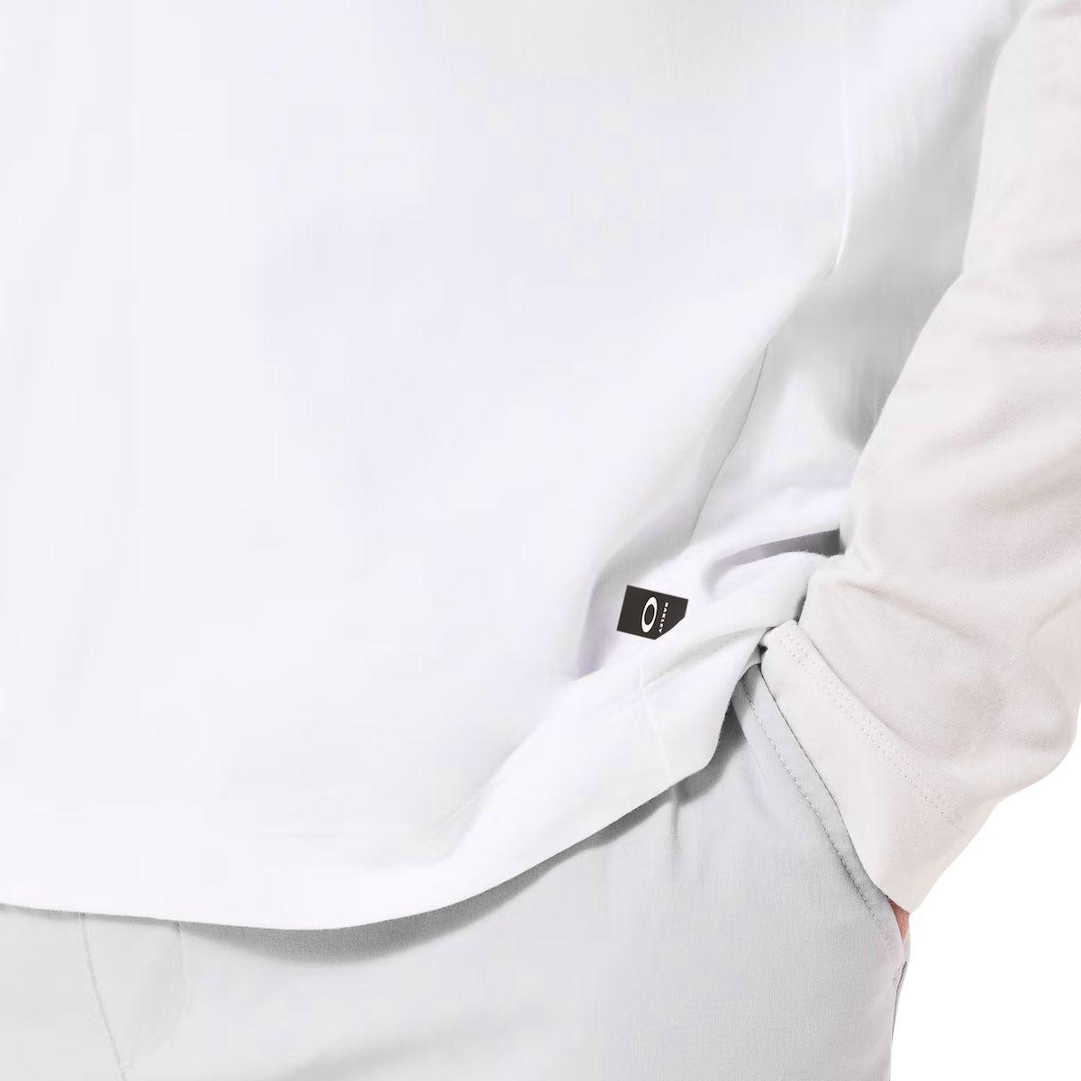 Polera Hombre All Day SS Oakley White-3