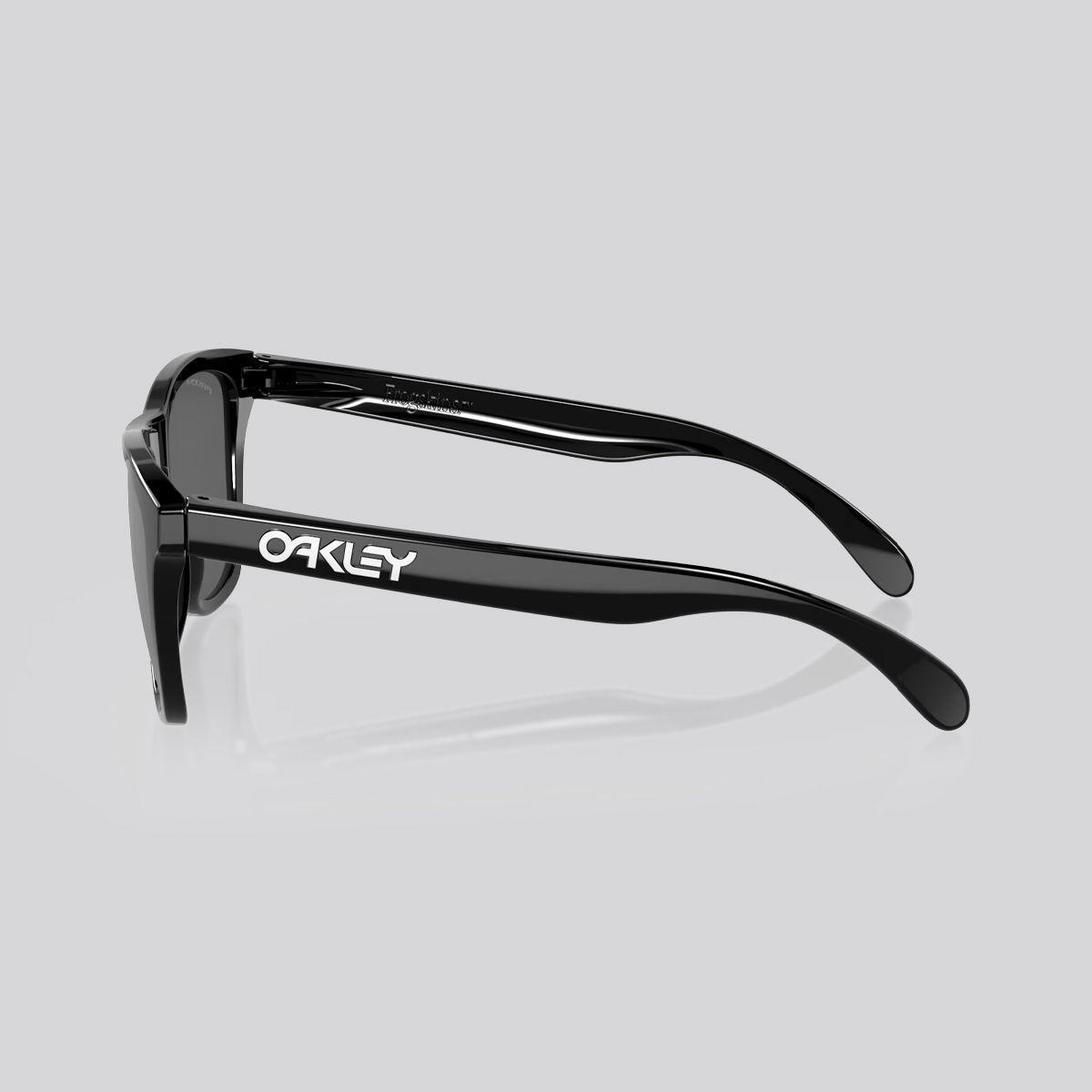 Lentes  Frogskins Polished Oakley Black/Prizm Black-2