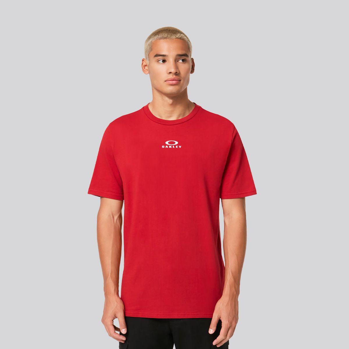 Polera Hombre Bark New Oakley Red-0