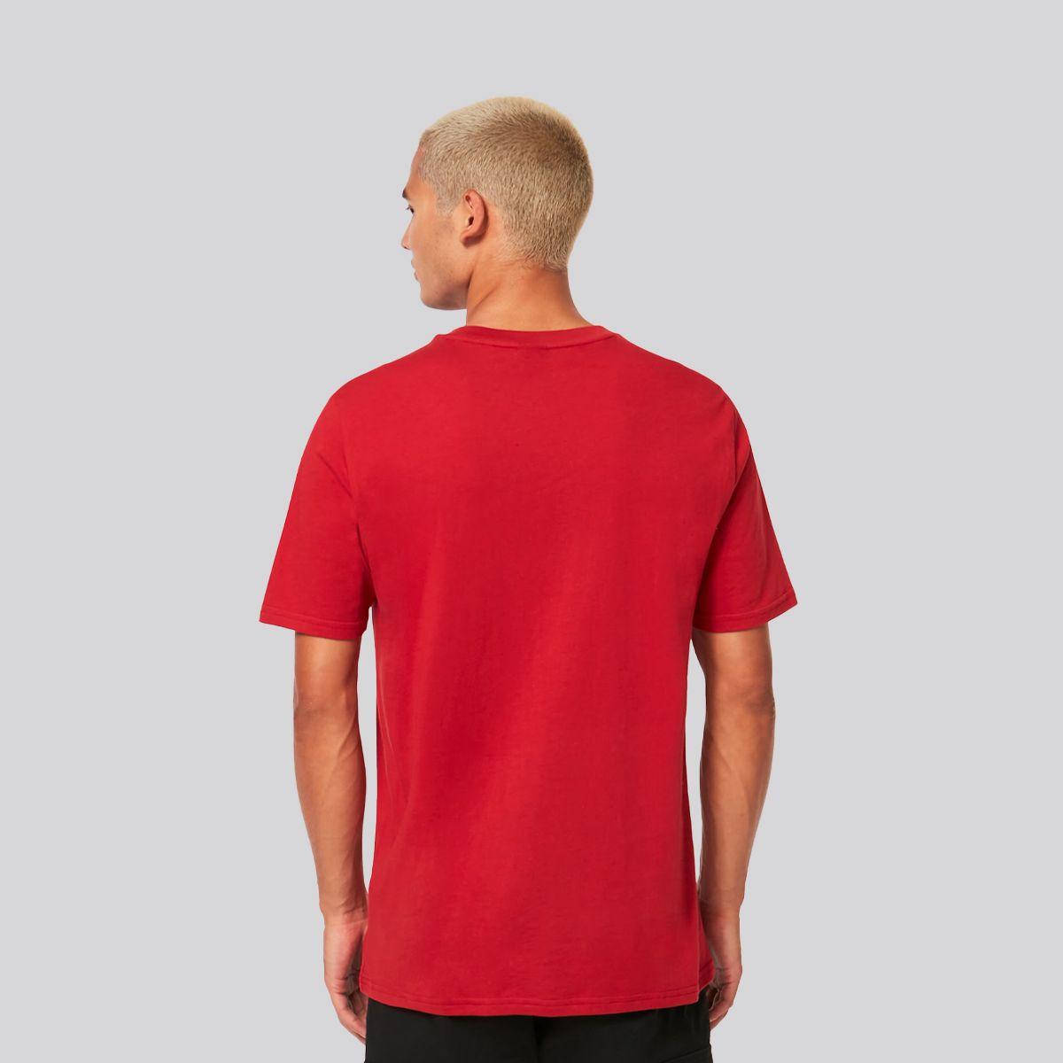 Polera Hombre Bark New Oakley Red-2