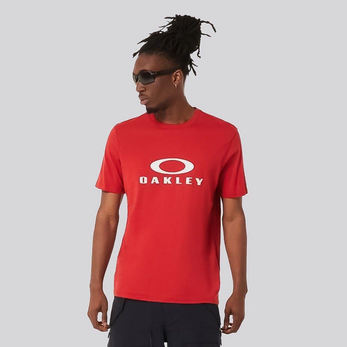 Polera Oakley O-Bark 2.0 Hombre Rojo-0