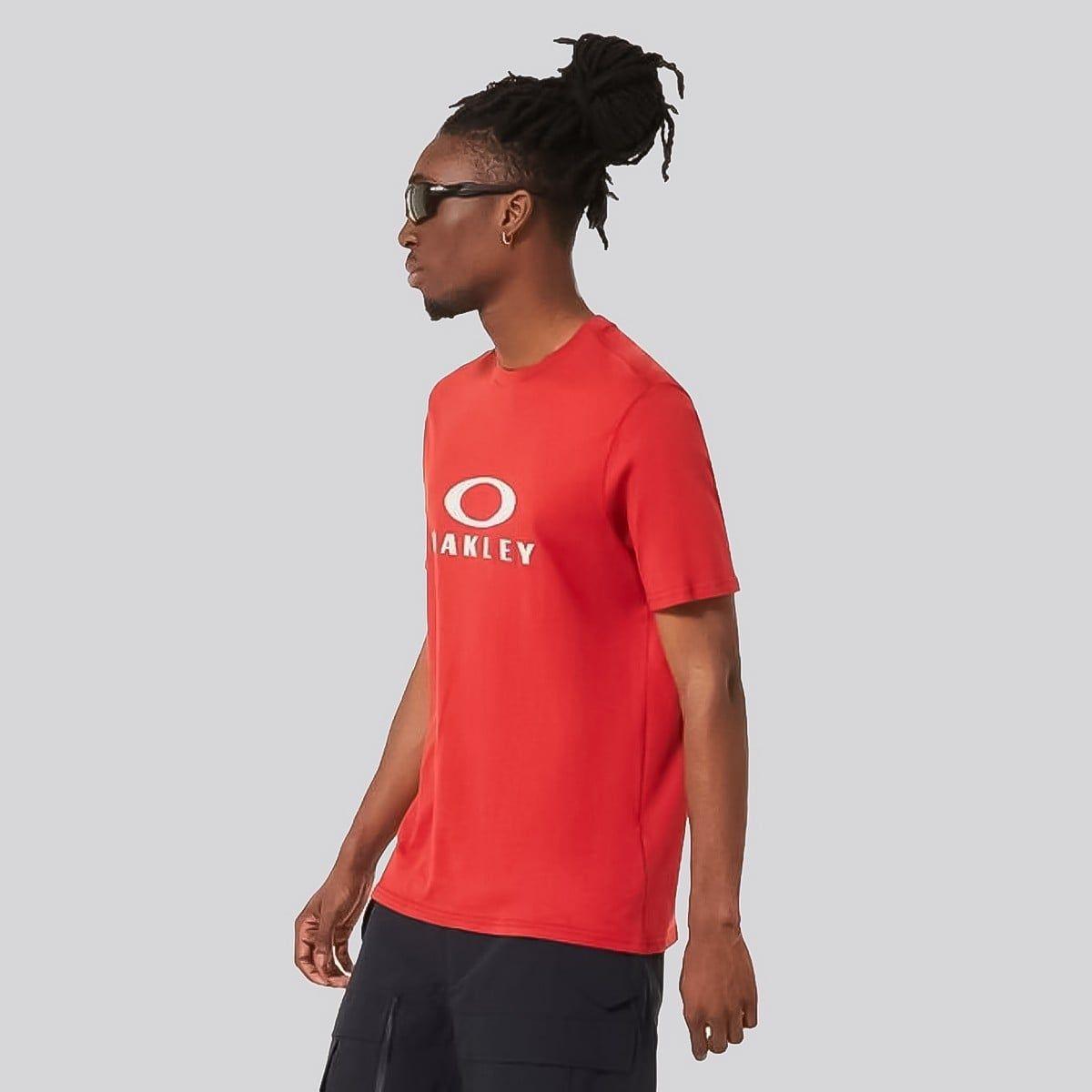 Polera Oakley O-Bark 2.0 Hombre Rojo-1