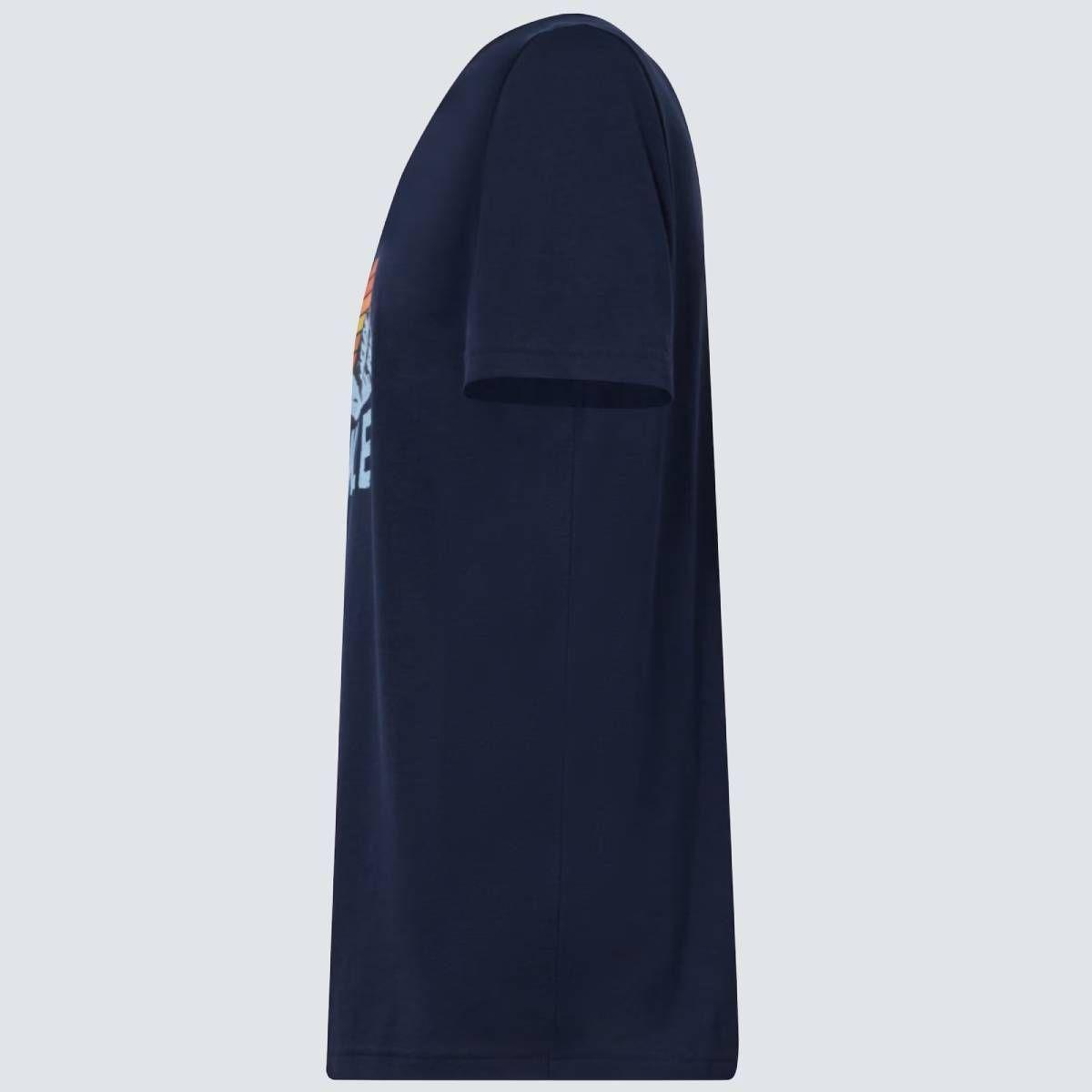 Polera Oakley Matterhorn Hombre Azul-2