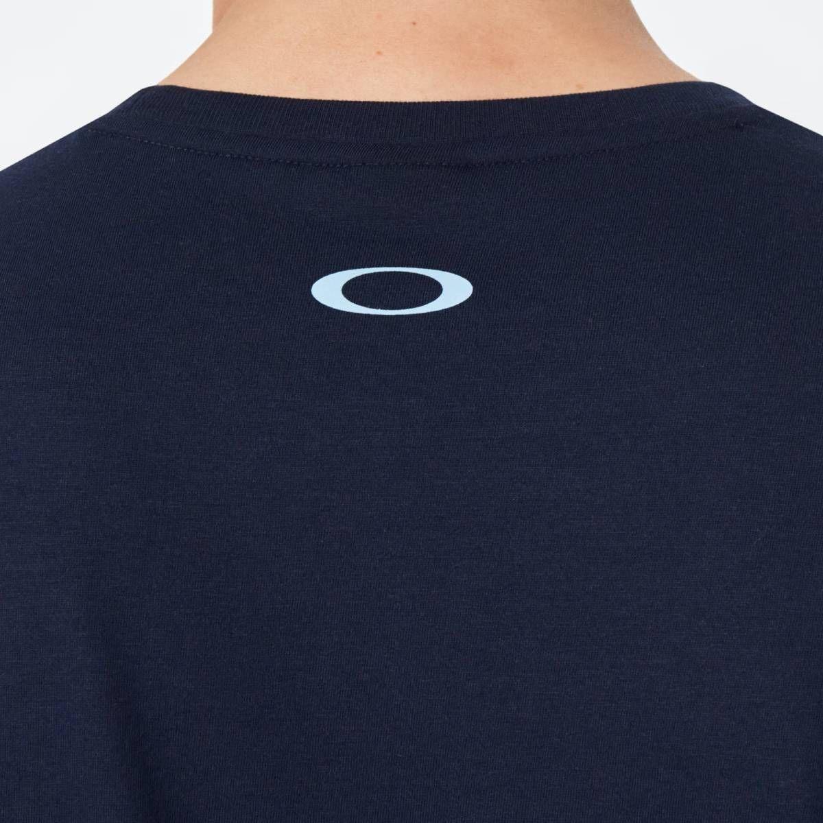 Polera Oakley Matterhorn Hombre Azul-6