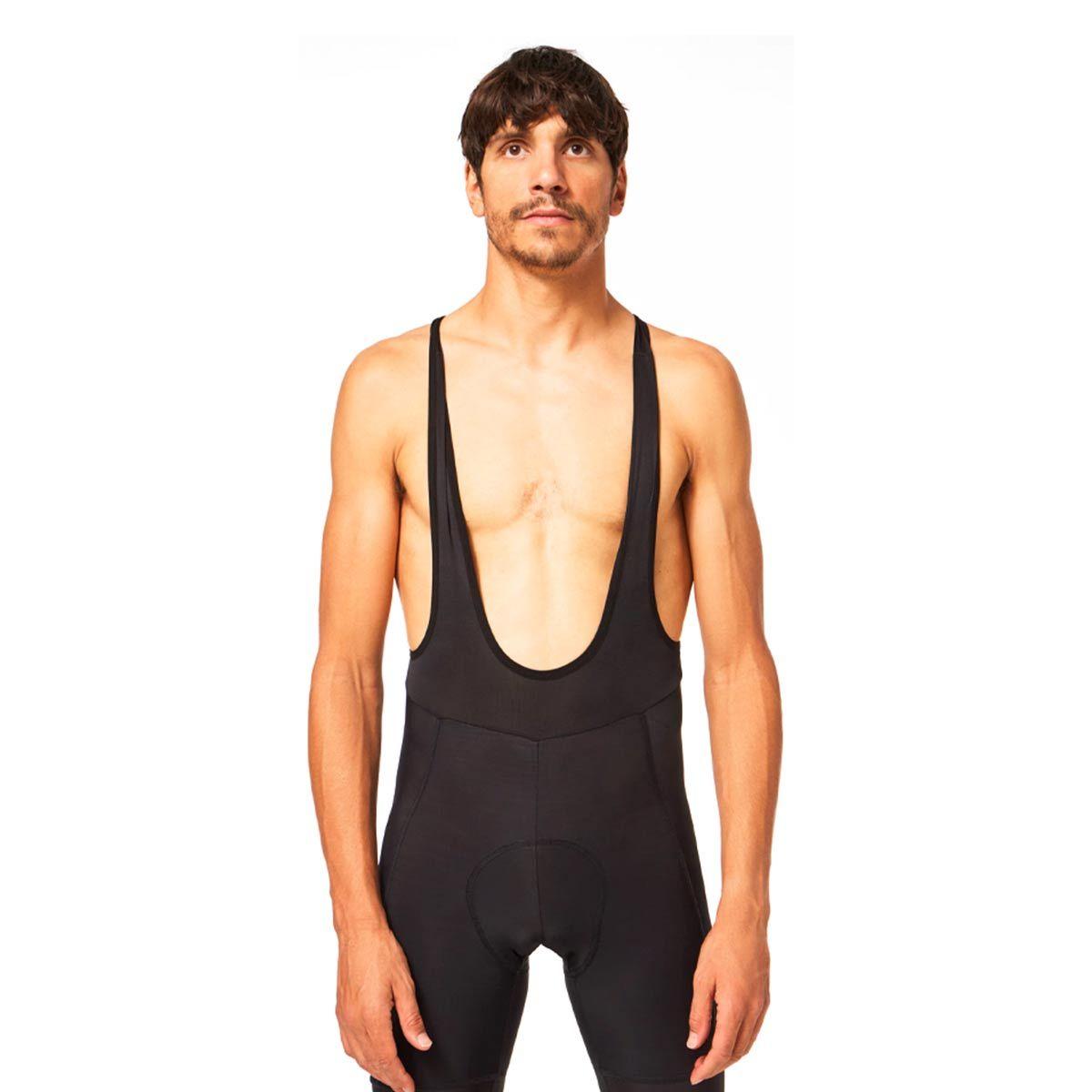 Calza Ciclismo Oakley Endurance BIB 3.0 Hombre Negro-0