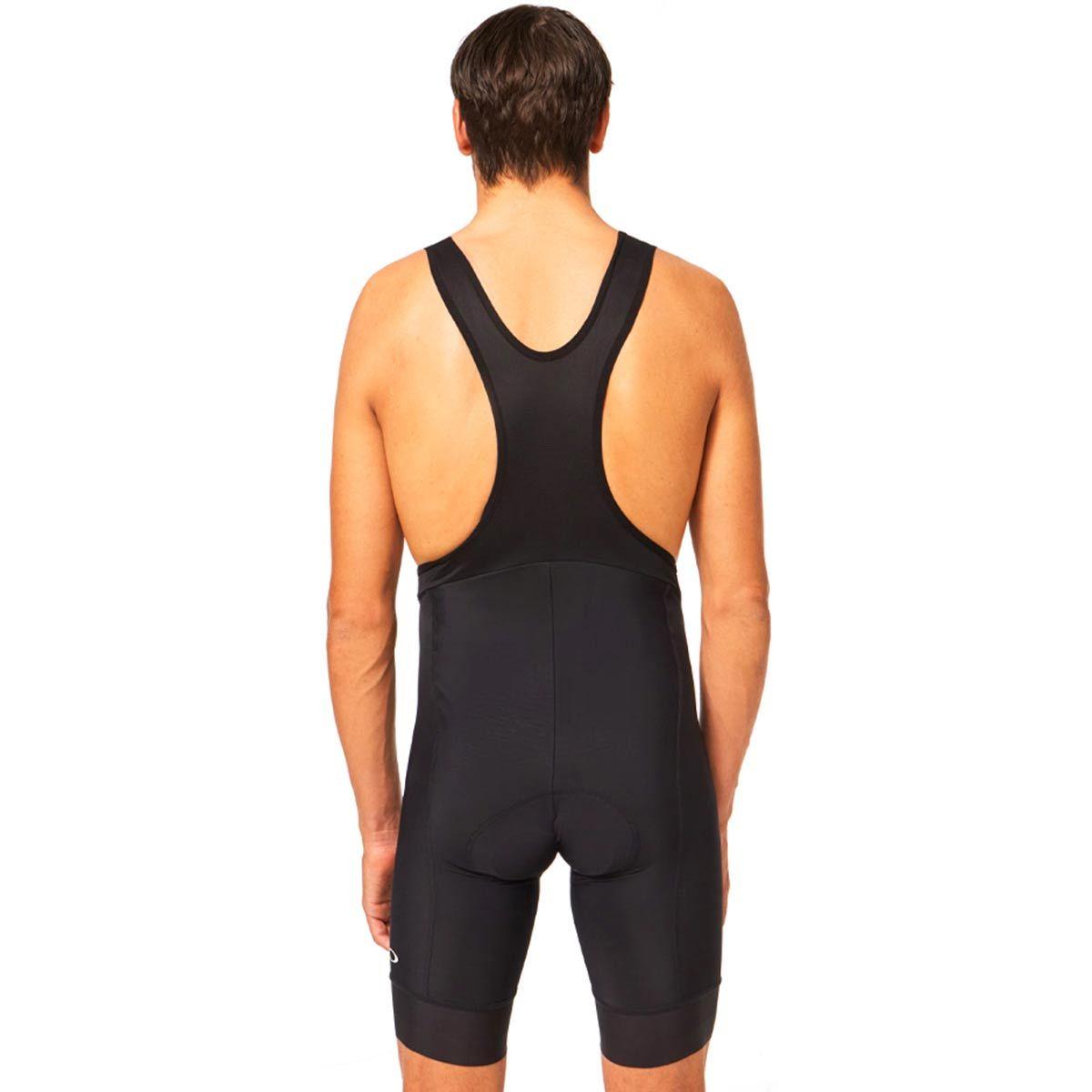 Calza Ciclismo Oakley Endurance BIB 3.0 Hombre Negro-2