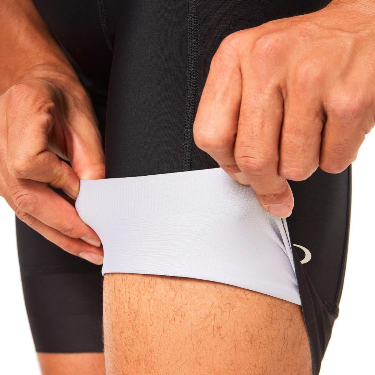 Calza Ciclismo Oakley Endurance BIB 3.0 Hombre Negro-4