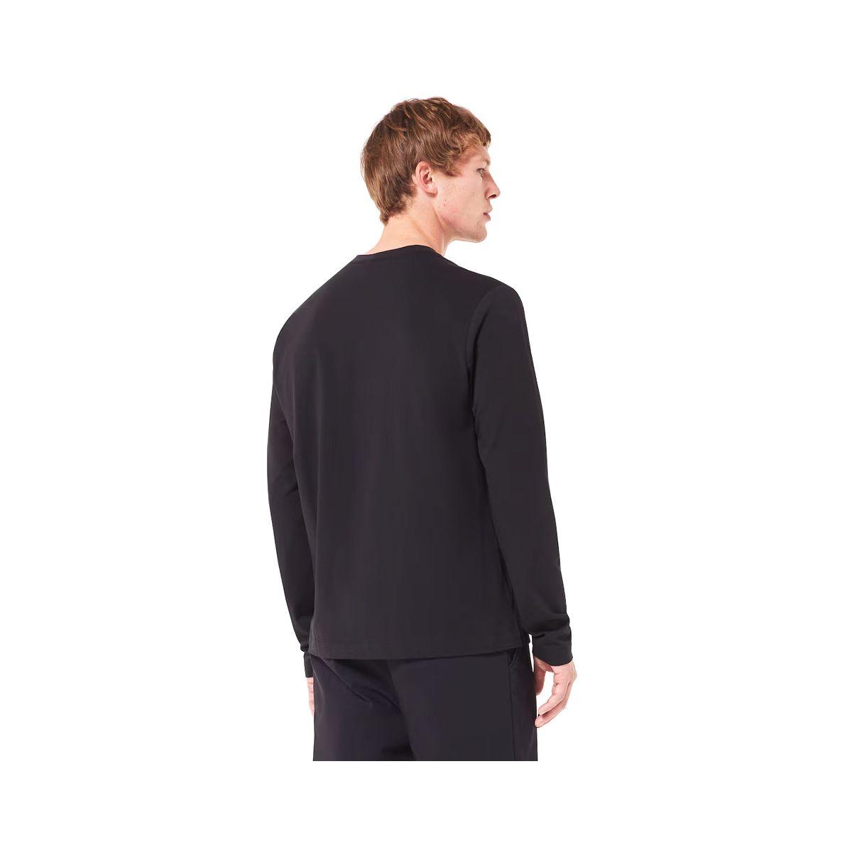 Polera Hombre All Day SS Long Oakley Blackout-2