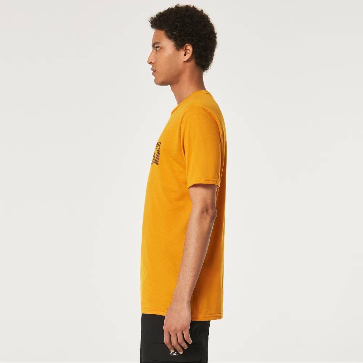 Polera Oakley Gradient Lines B1B RC Hombre Amarillo-1