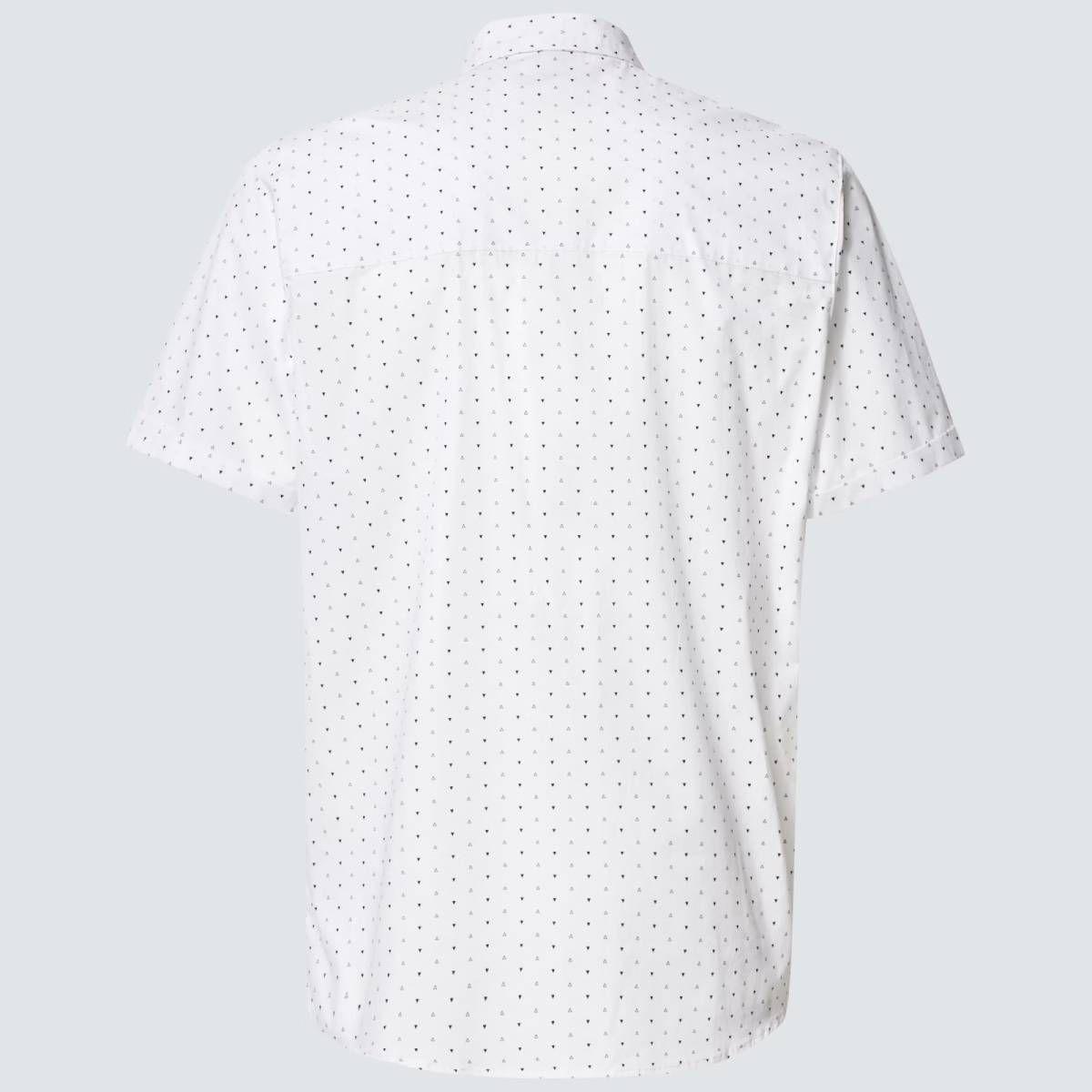 Camisa Oakley Kinney SS Hombre Blanco-1