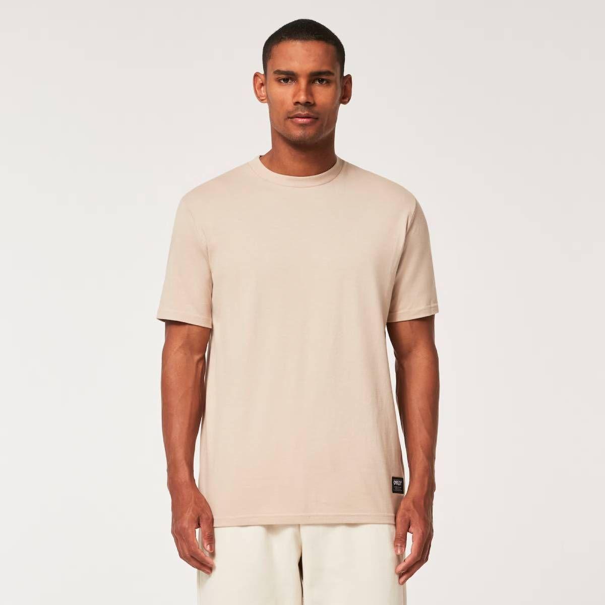 Polera Oakley Bobby B1B Patch Tee Hombre Beige-0