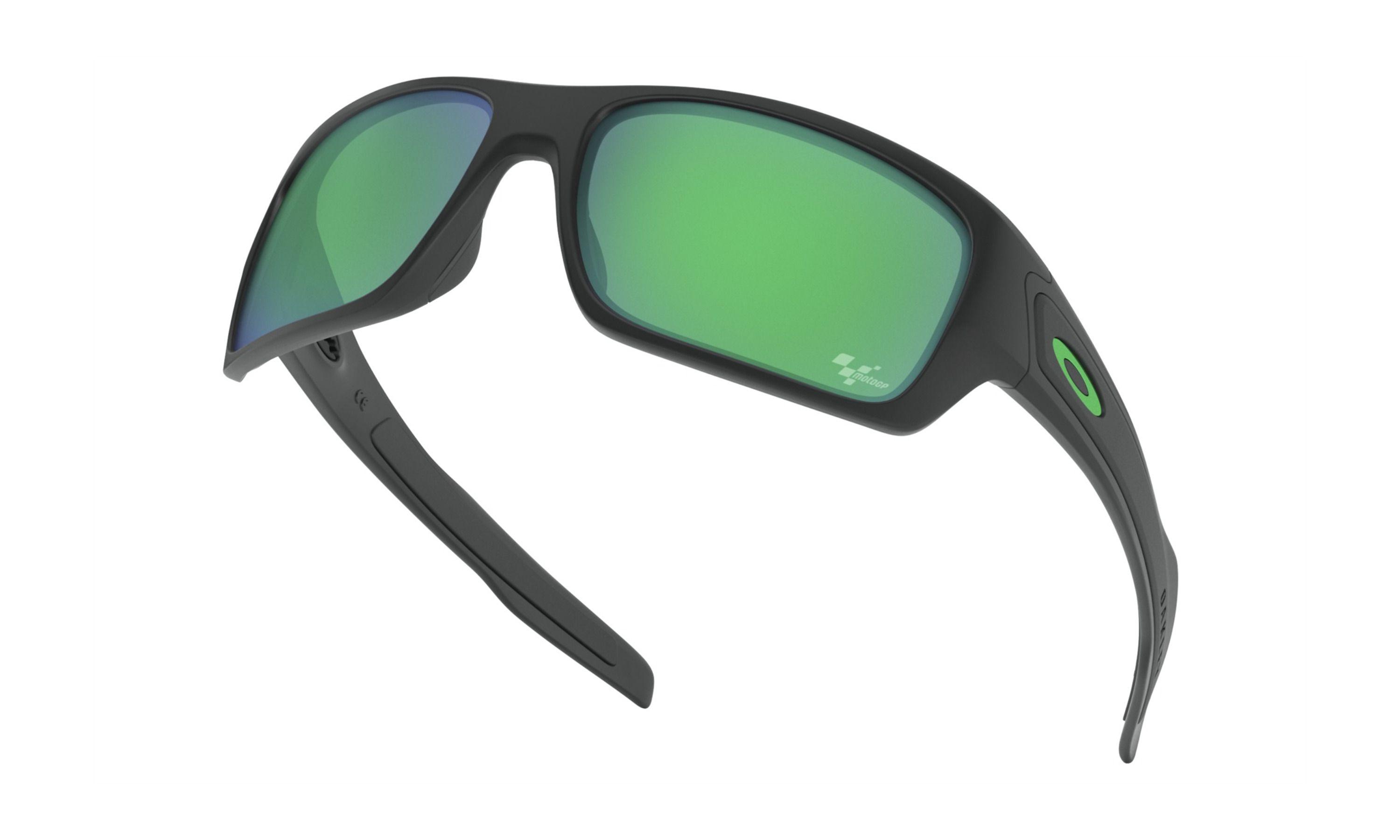 Lentes Oakley Turbine Moto Gp Matte Black Hombre JadeIridium-2