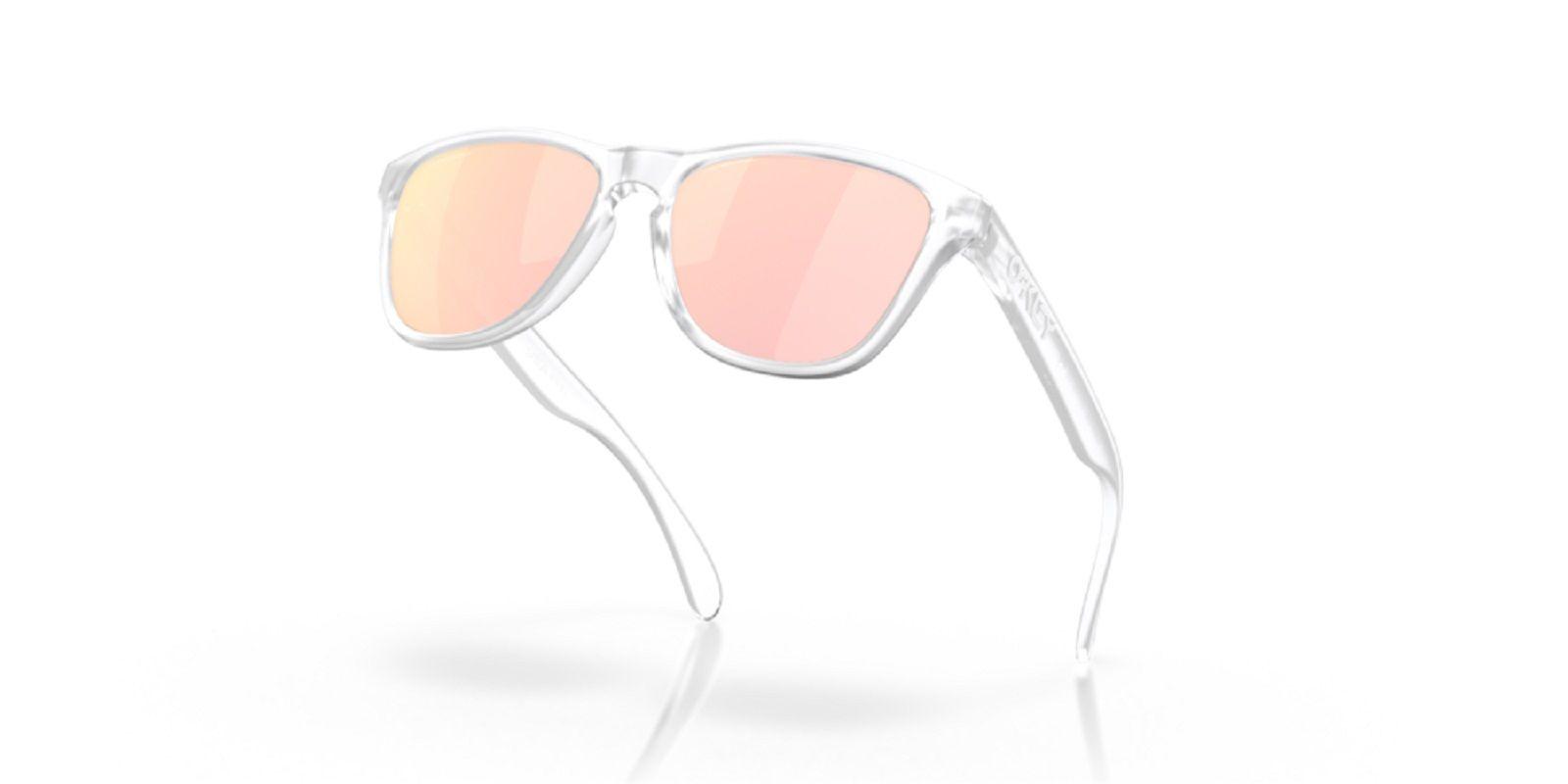 Lentes de Sol Oakley Frogskins Xs Prizm Rose Gold-4