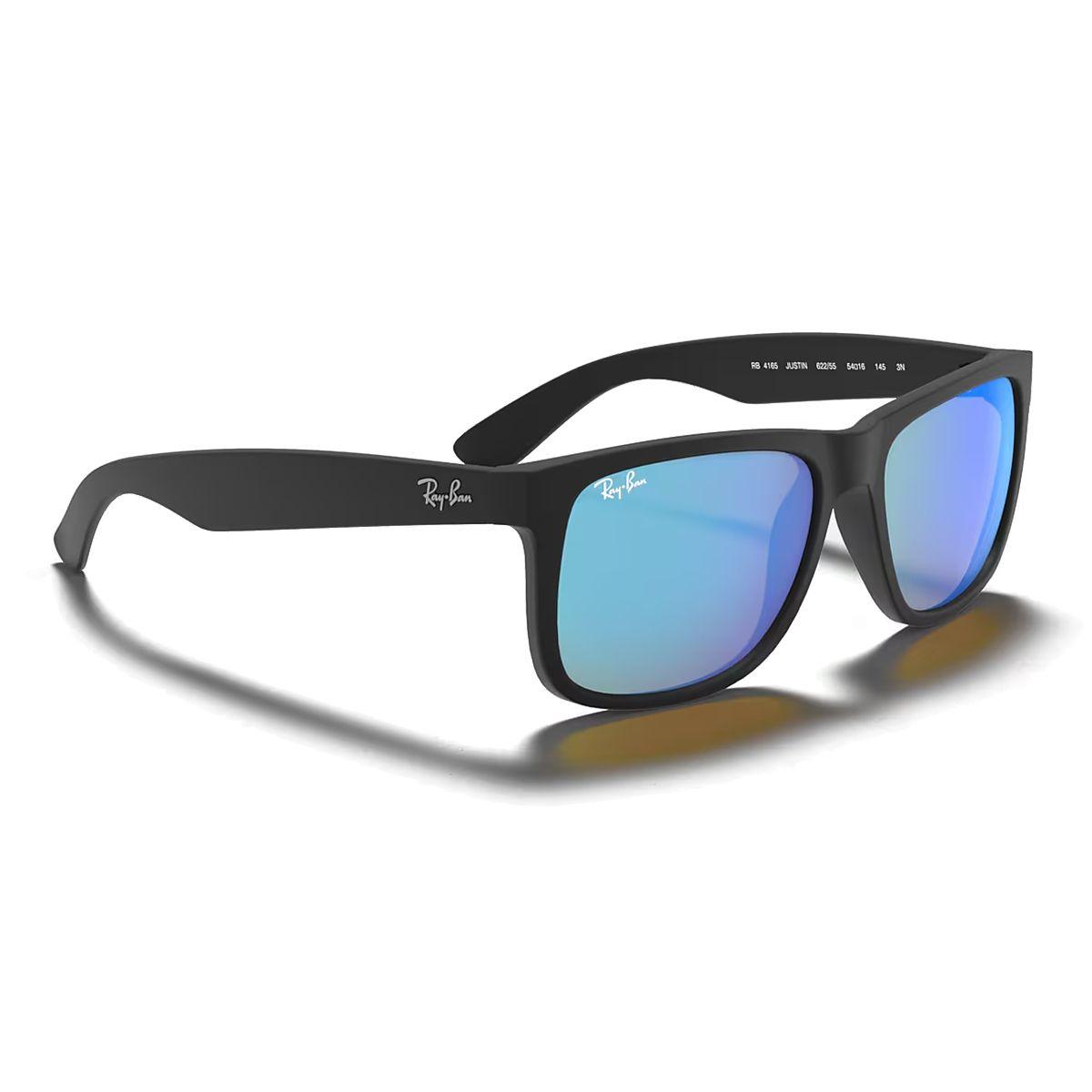 Lentes de Sol Ray-Ban Justin Color Mix RB4165 Hombre Negro-3