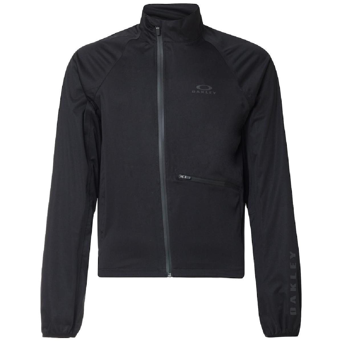 Chaqueta Ciclismo Oakley Shield Hombre Negro-0