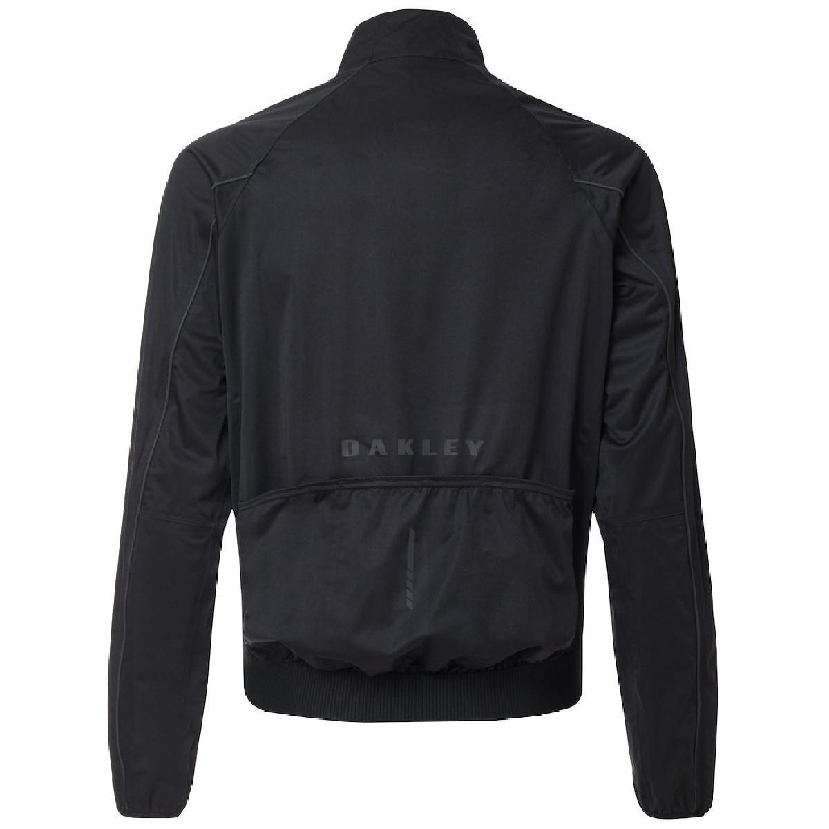 Chaqueta Ciclismo Oakley Shield Hombre Negro-5
