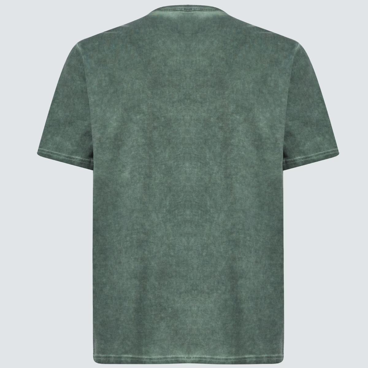 Polera Oakley Overdyed B1B Logo Hombre Verde-4
