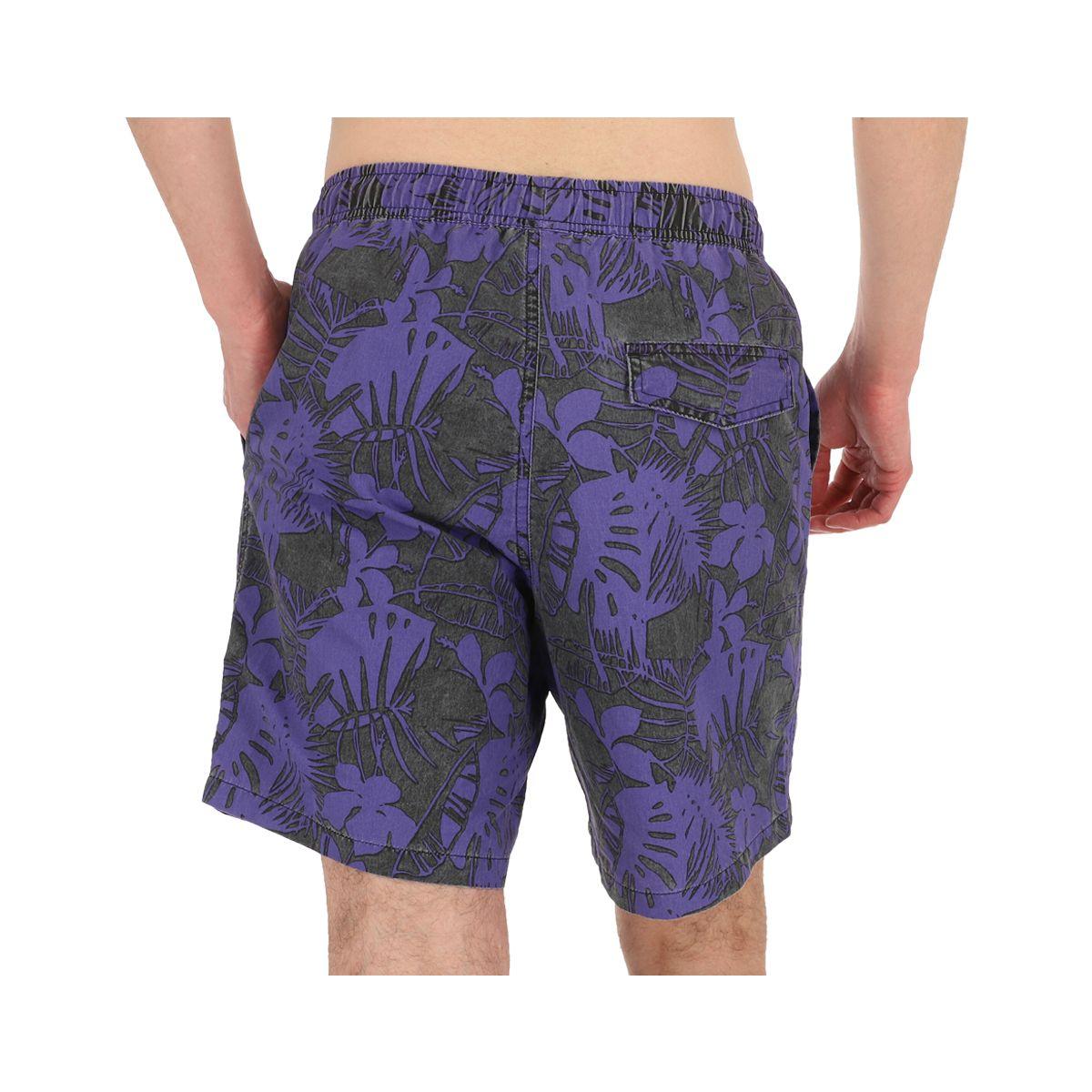 Boardshort Oakley Volley Flower Hombre Purple-2