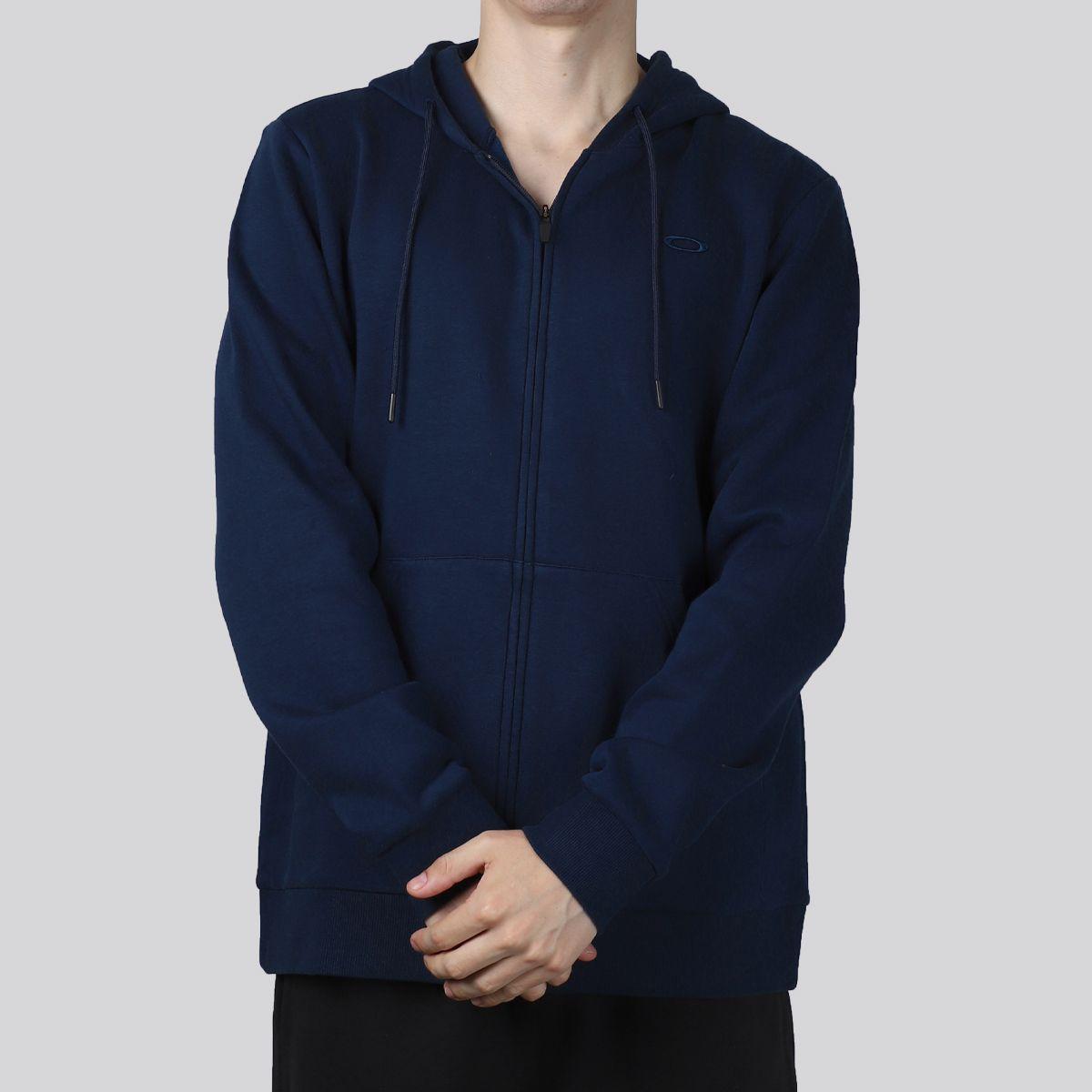 Polerón Hombre Relax Full Zip 2.0 Oakley Team Navy-0