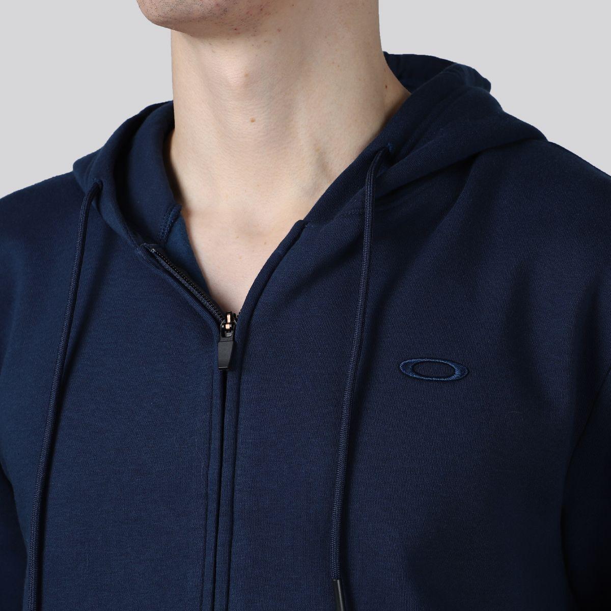 Polerón Hombre Relax Full Zip 2.0 Oakley Team Navy-3