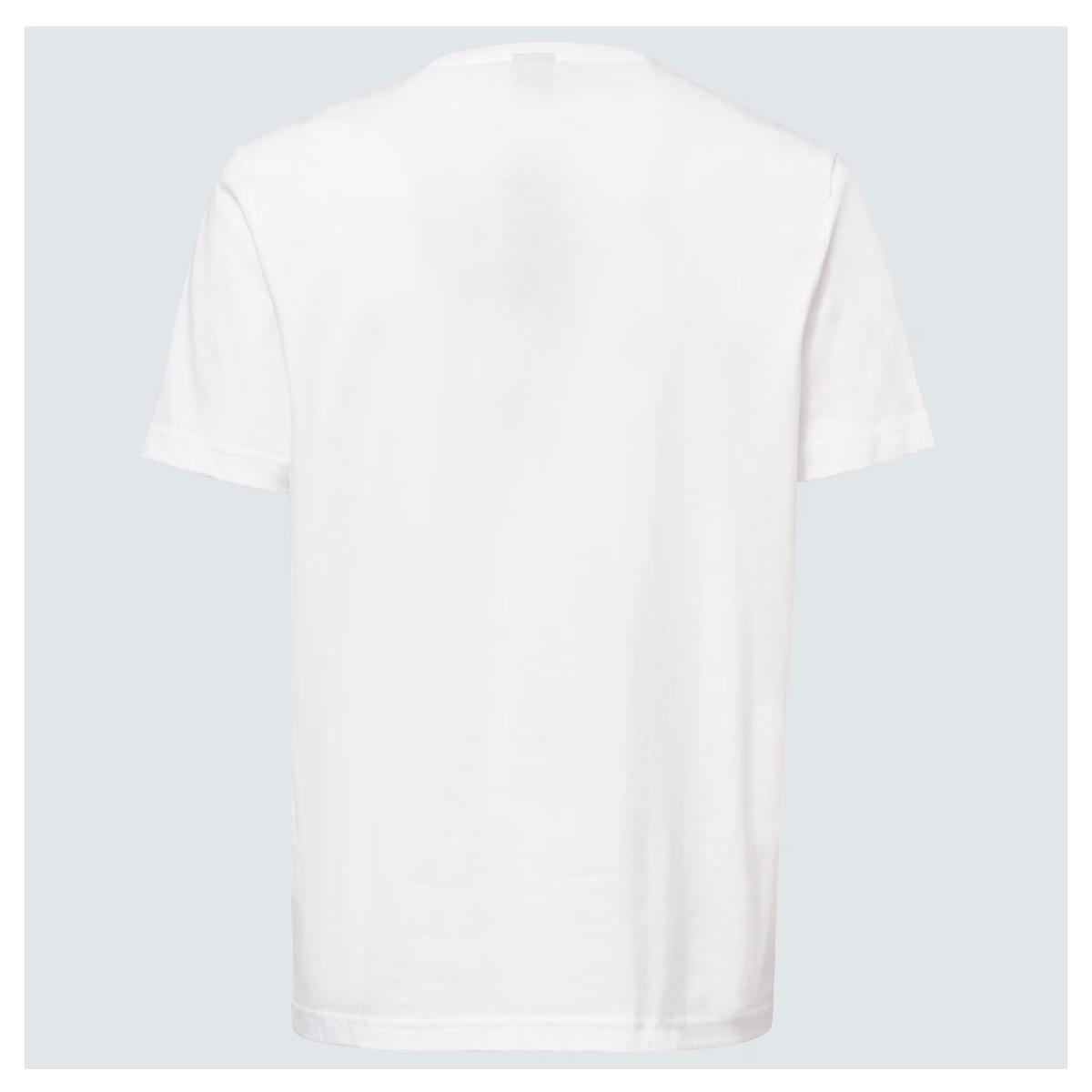 Polera Oakley Ribbon B1B Tee Hombre Blanco-4