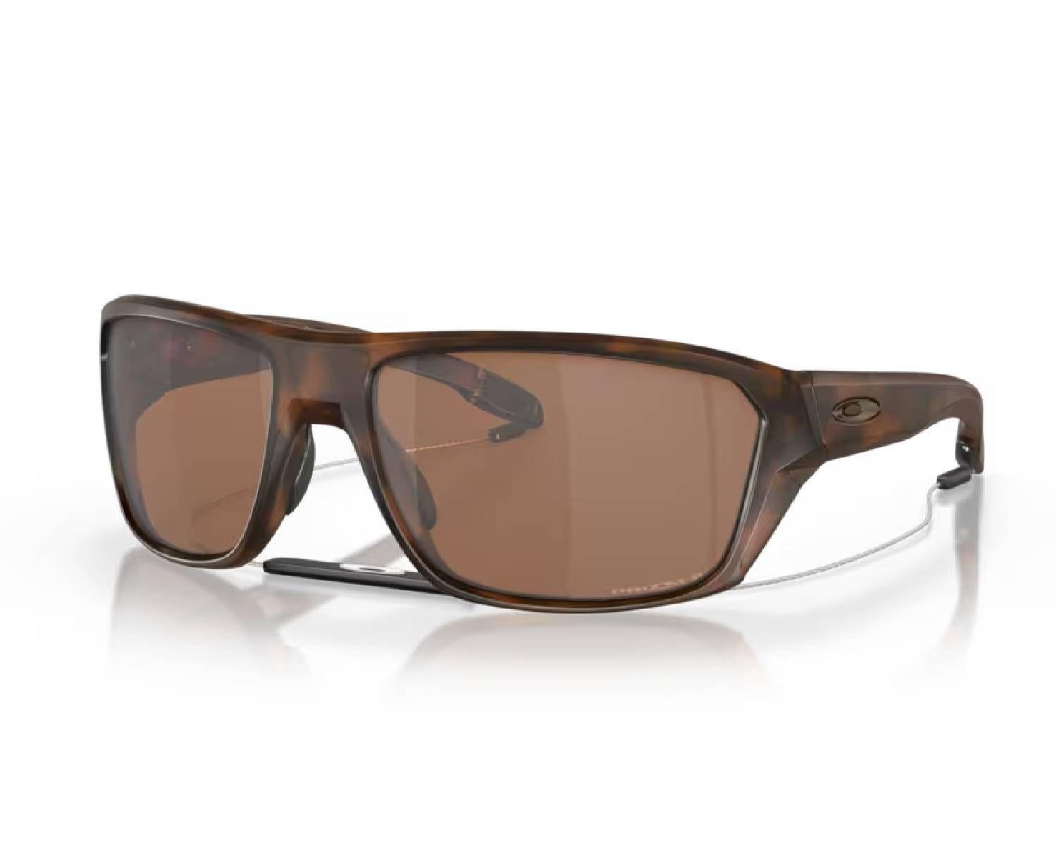 Lentes de Sol Oakley Split Shot Tungsten Polarizado Café-0