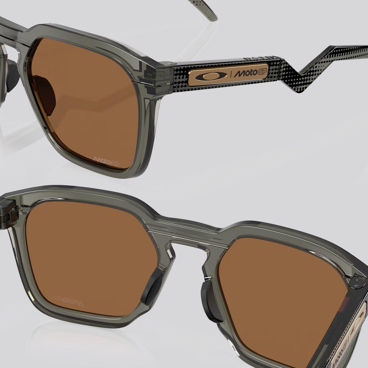 Lentes de Sol Oakley HSTN SQ Gray Smoke / Prizm Bronze-5