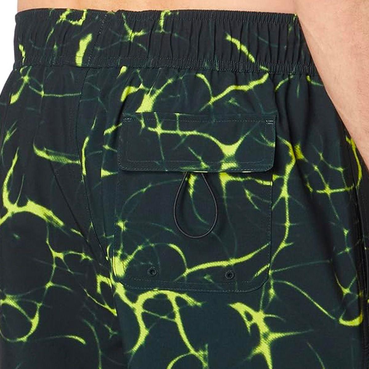 Boardshort Oakley Neuron 18 Hombre Black/Yellow-2