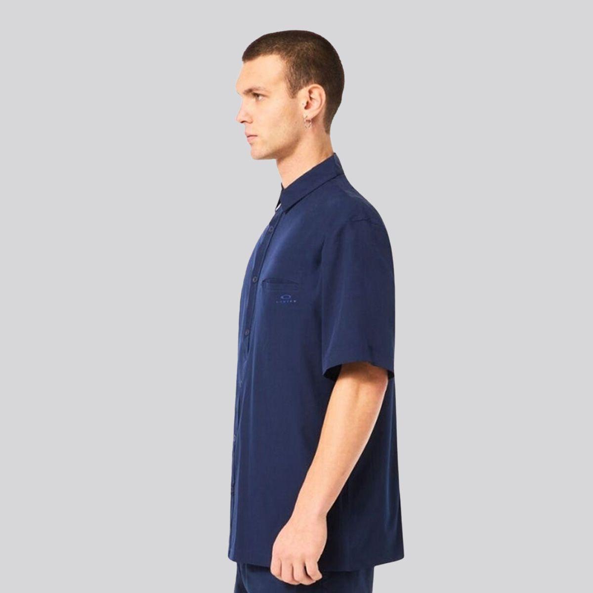 Camisa Hombre All Day Rc Oakley Team Navy-1