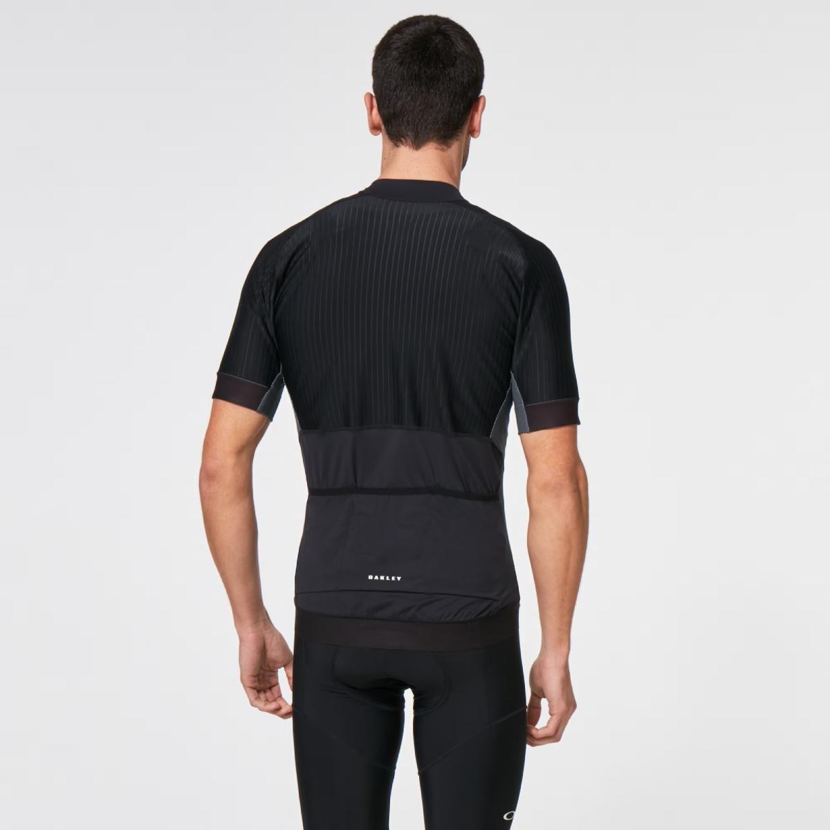 Tricota Ciclismo Oakley Apex Pro Jersey Hombre Negro-3