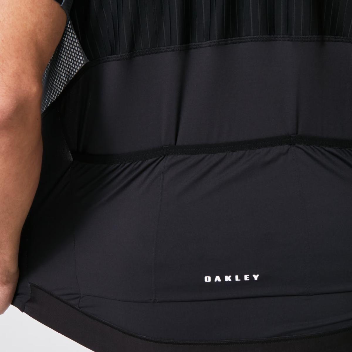 Tricota Ciclismo Oakley Apex Pro Jersey Hombre Negro-4
